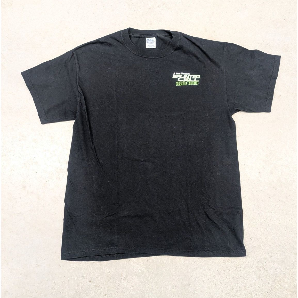 Microsoft × Vintage 2008 Tom Clancy's Splinter Cell Double Agent promo t-shirt Size US L / EU 52-54 / 3 - 3 Thumbnail