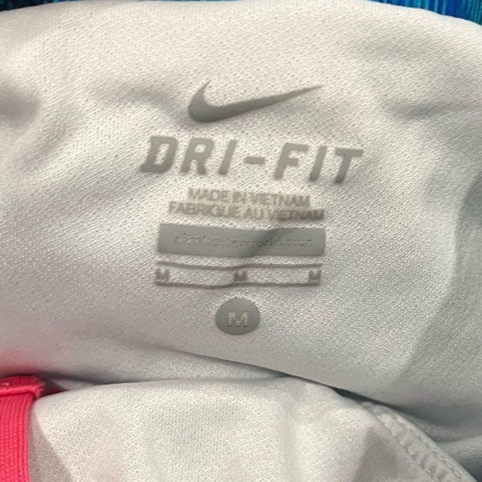 Nike Nike Dri-Fit Running Shorts Circle Striped Print Elastic M Size 30" / US 8 / IT 44 - 3 Thumbnail