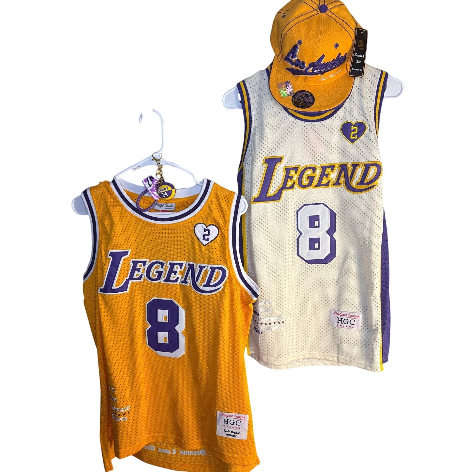 Other NWT 4 KOBE Piece Set!! 2 Jerseys, 1 Hat, & Keychain Size US S / EU 44-46 / 1 - 1 Thumbnail