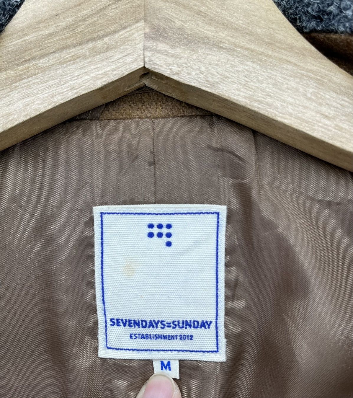 Harris Tweed Vintage Harris Tweed Sevendays Rare Wool Jacket Size M / US 6-8 / IT 42-44 - 6 Thumbnail