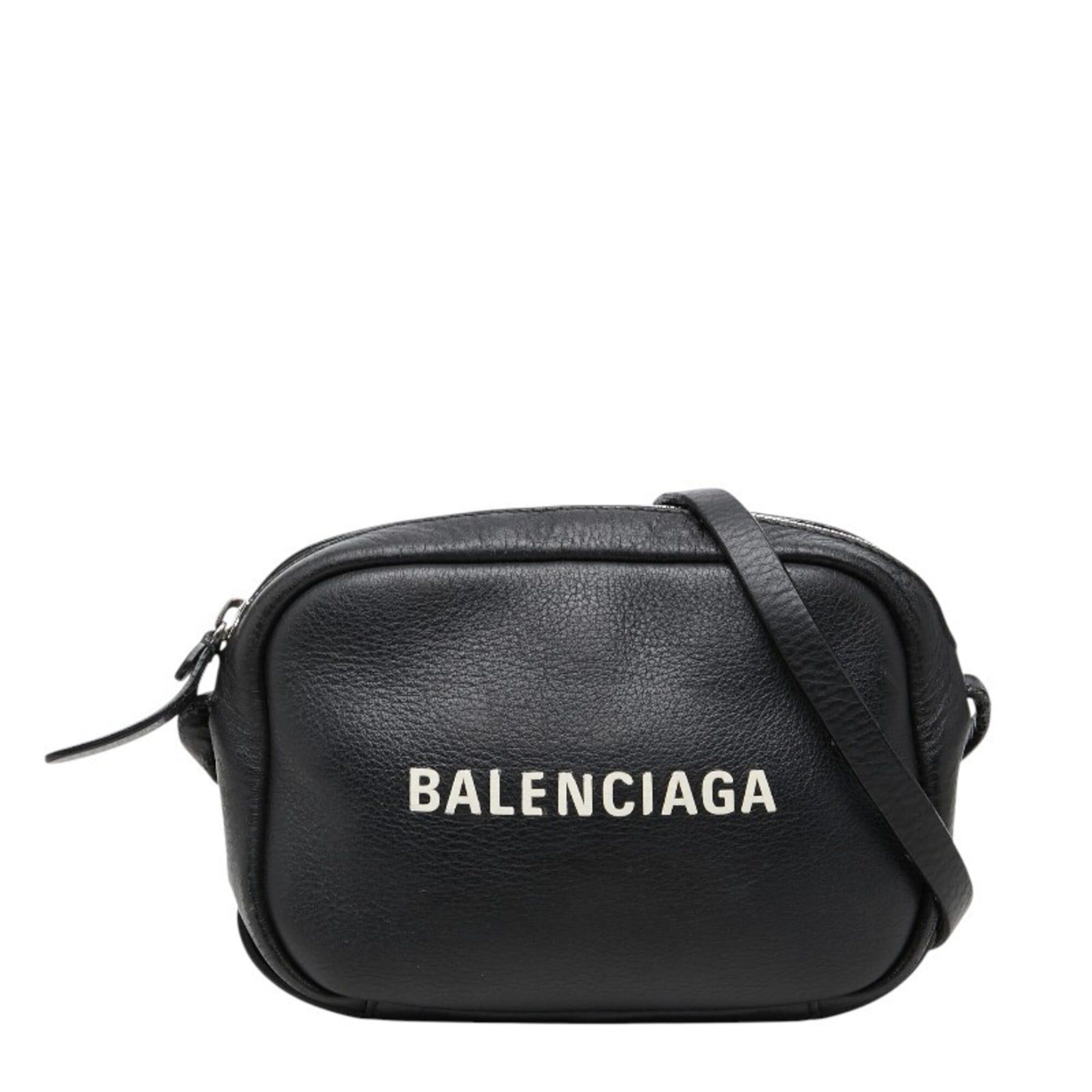 Balenciaga Balenciaga Everyday Camera Bag XS Crossbody Shoulder 489809 Black Leather Women's BALENCIAGA Size ONE SIZE - 1 Thumbnail
