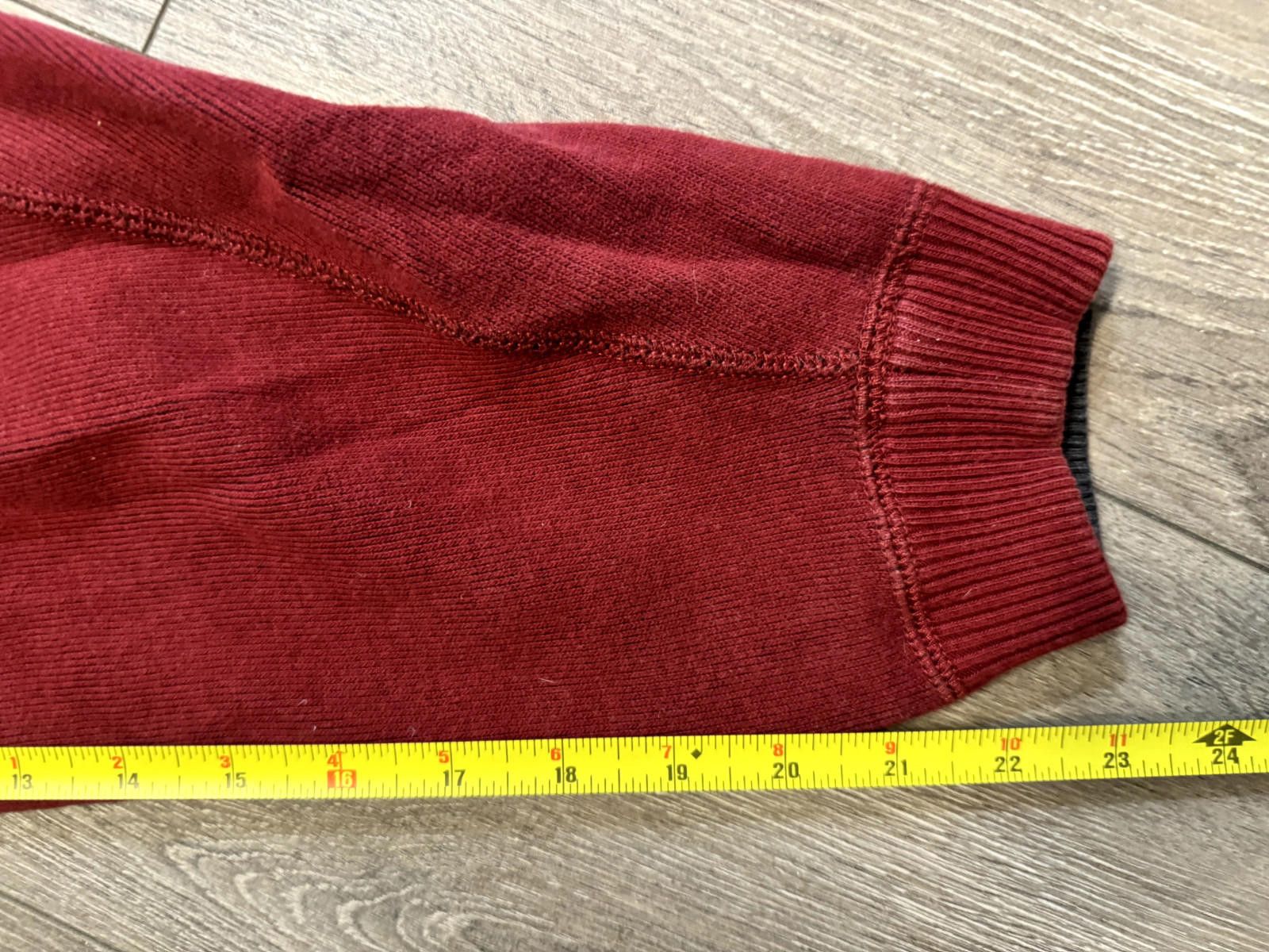 Tommy Bahama Tommy Bahama Sweater Men Size XL Red Quarter Zip Pullover Size US XL / EU 56 / 4 - 7 Thumbnail