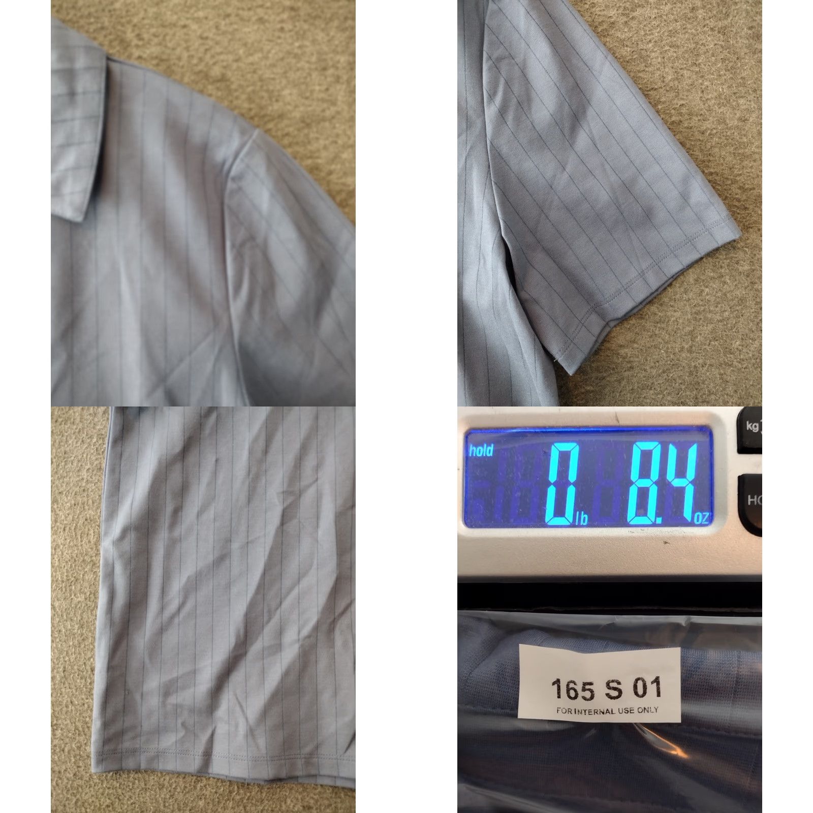 Vintage STYLUS Ladarius Campbell Light Striped Casual Shirt Blue Polo S/M Size US S / EU 44-46 / 1 - 8 Thumbnail