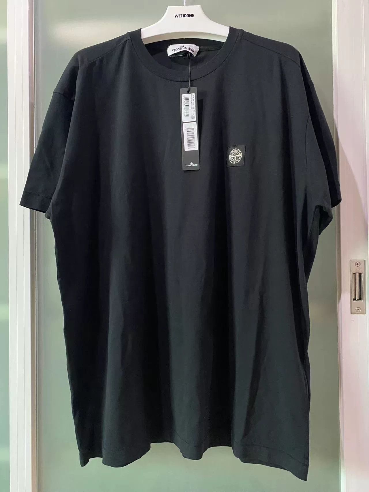 Stone Island black pullover t-shirt with tags in size 3XL Size US XXL / EU 58 / 5 - 1 Thumbnail