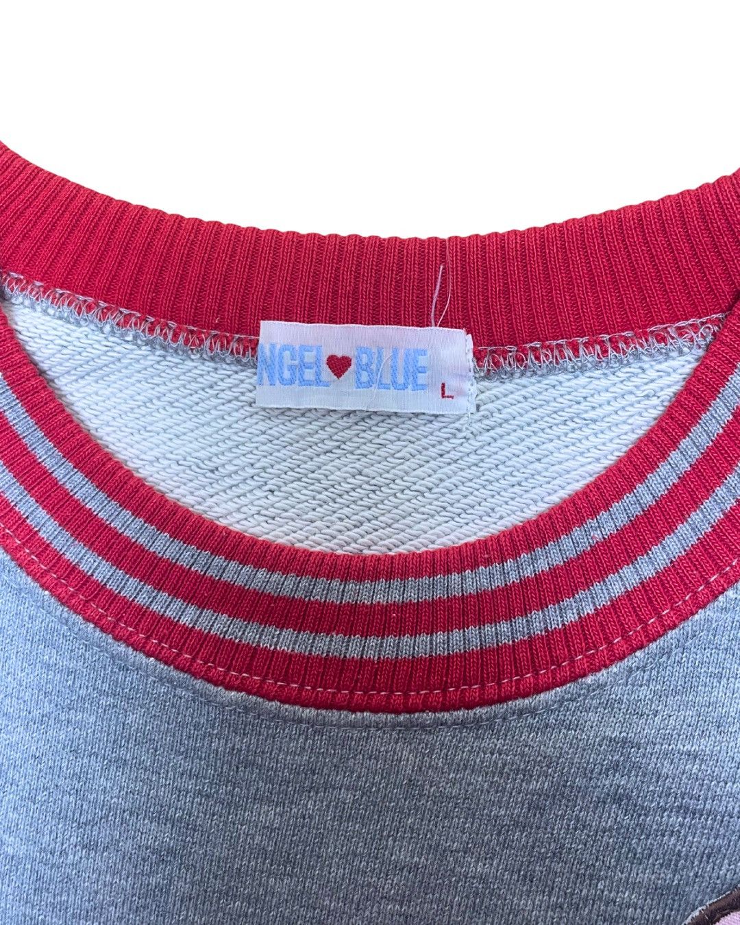 Angel Blue Angel Blue Y2K Graphic Patch Sweater – Grey Size M / US 6-8 / IT 42-44 - 4 Thumbnail