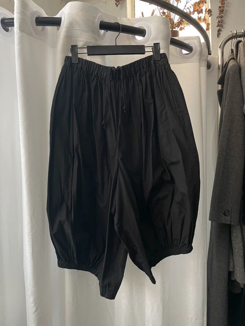 Comme des Garcons Comme des Garcons size s Mid-century black cotton cropped Size US 28 / EU 44 - 1 Thumbnail