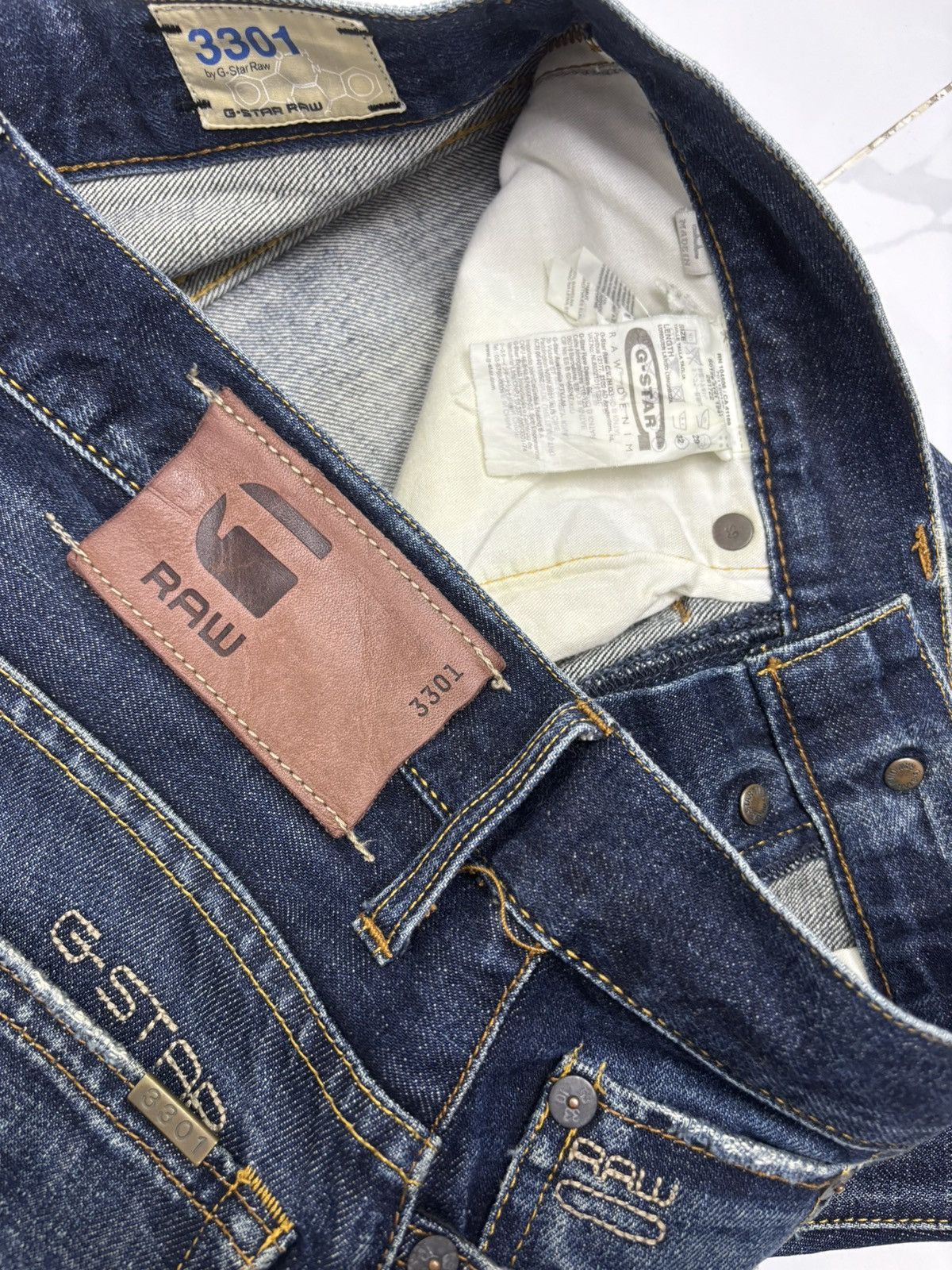 G-Star × If Six Was Nine VINTAGE G STAR RAW DISTRESSED DENIM JEANS Size US 30 / EU 46 - 13 Thumbnail