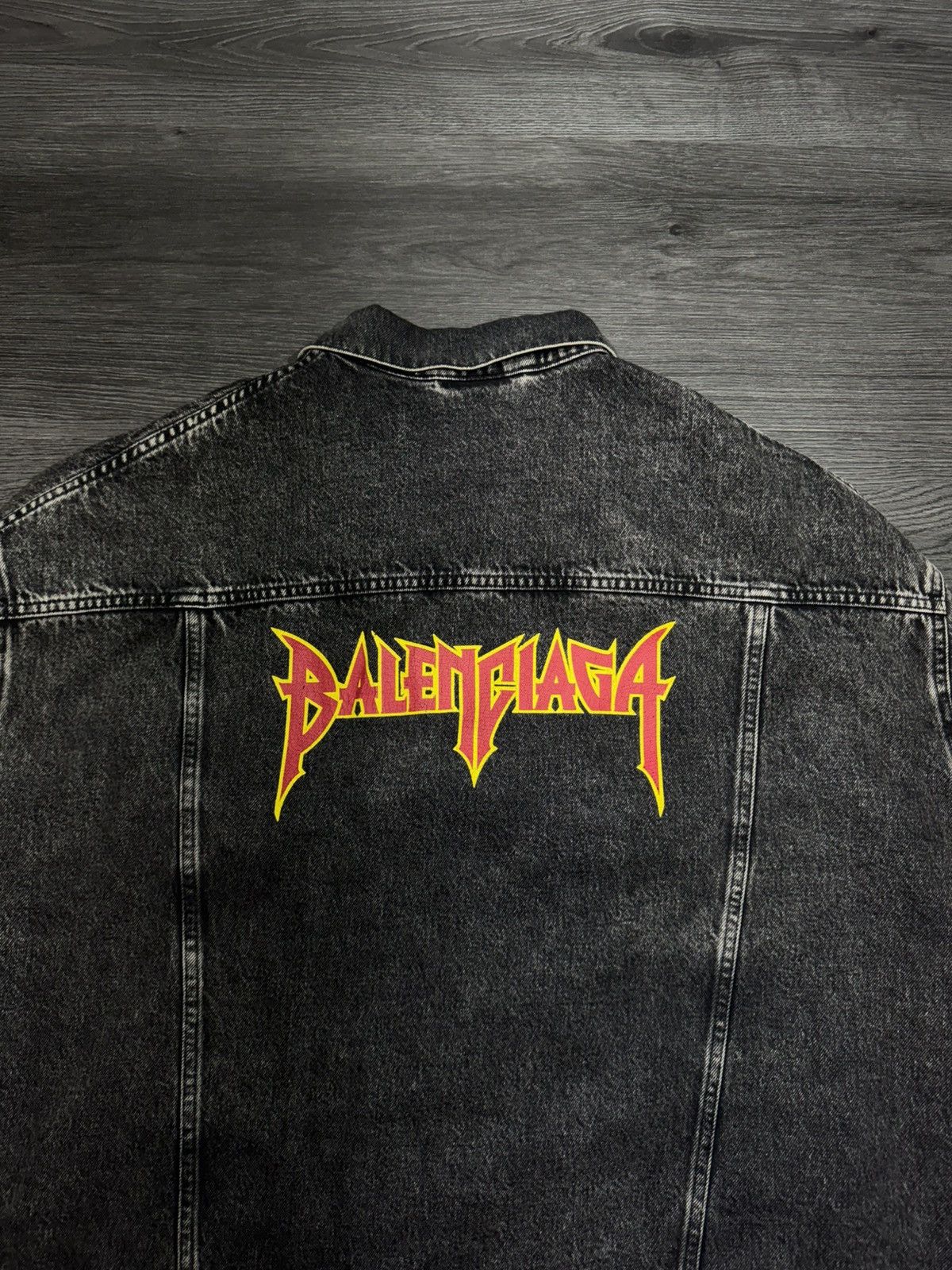 Balenciaga Balenciaga metal denim jacket Size US XL / EU 56 / 4 - 4 Thumbnail