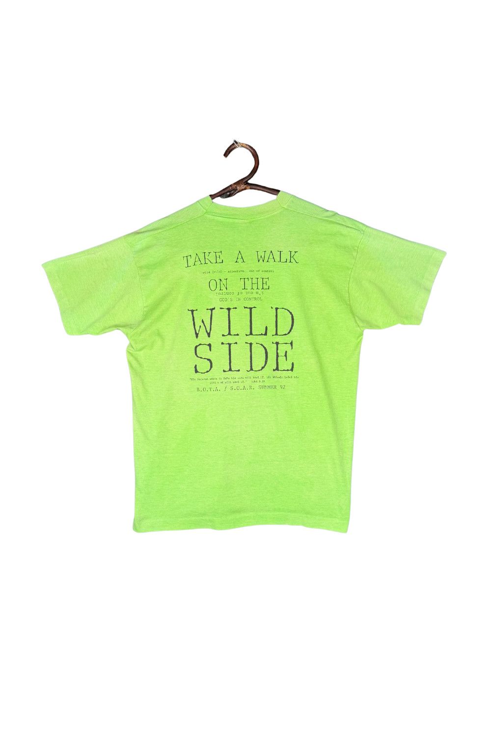 Vintage 1992 Wild Side Screen Stars Best USA Single Stitch Tee VTG Size US XL / EU 56 / 4 - 2 Thumbnail