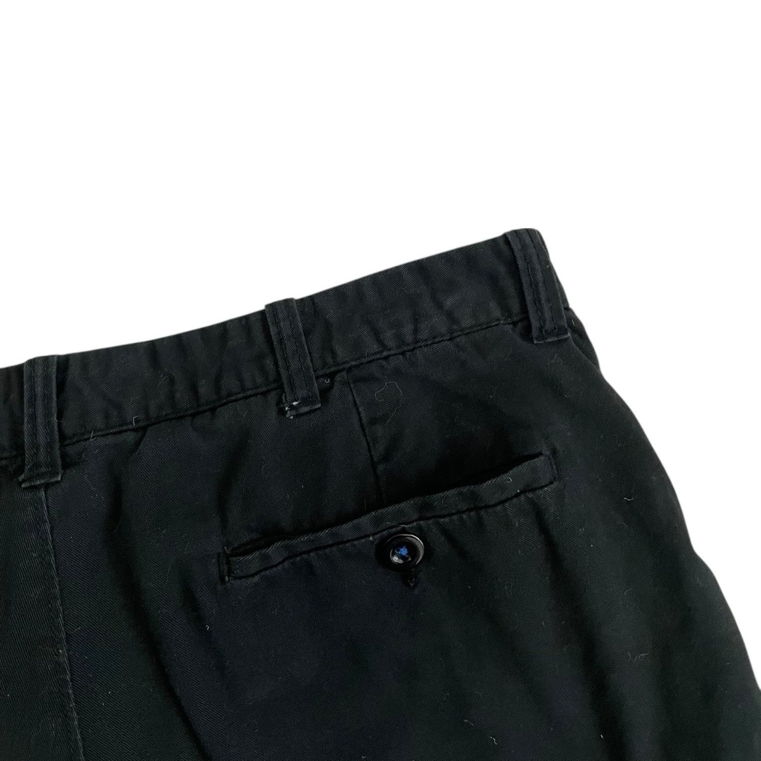 Other G&M Mens Black Stanley Chino Cotton Twill Shorts Size US 34 / EU 50 - 5 Thumbnail