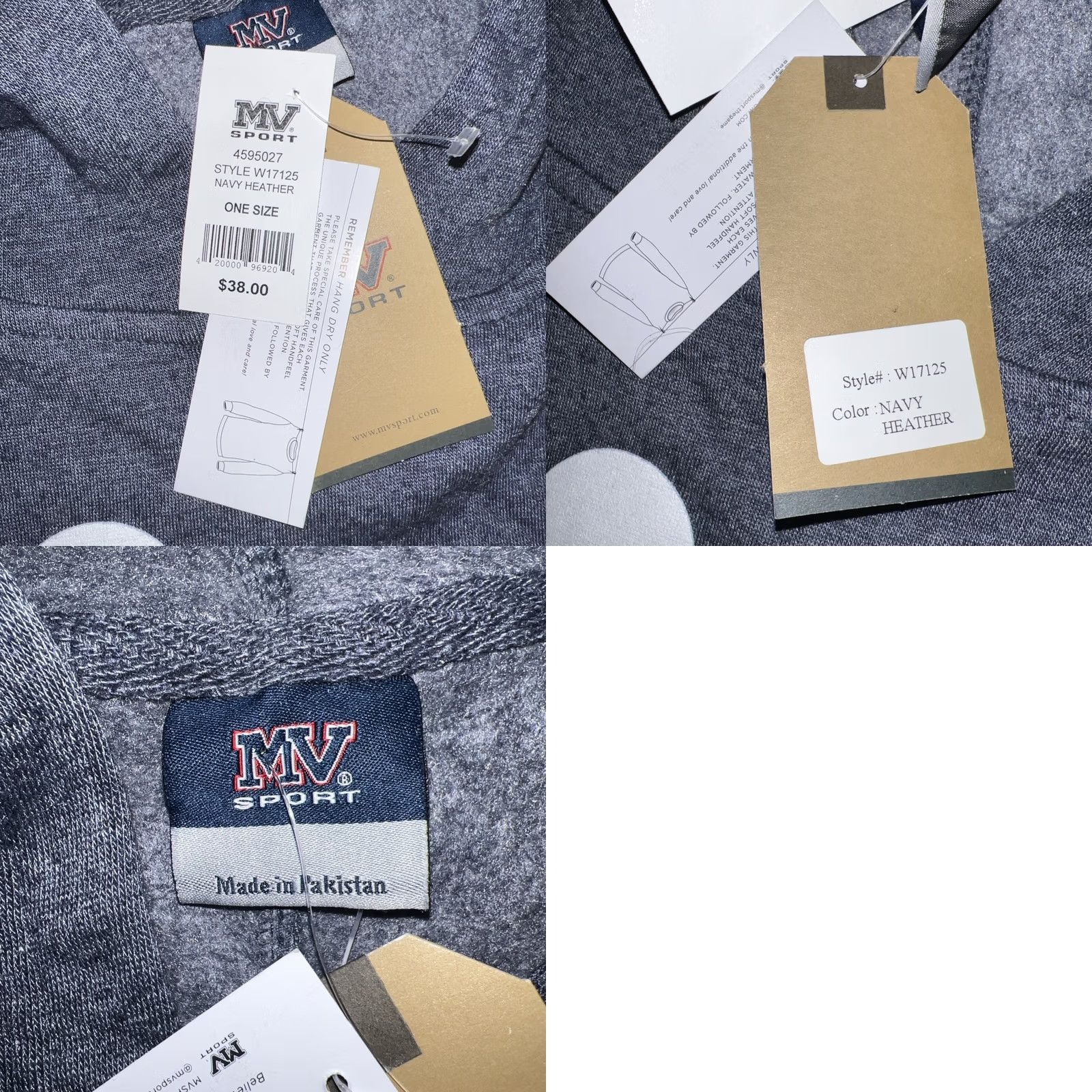 Vintage VINTAGE Women’s FIDM Fashion Institute Of Design & Merch Sweatshirt Hoodie Shawl NWT Size ONE SIZE - 8 Thumbnail