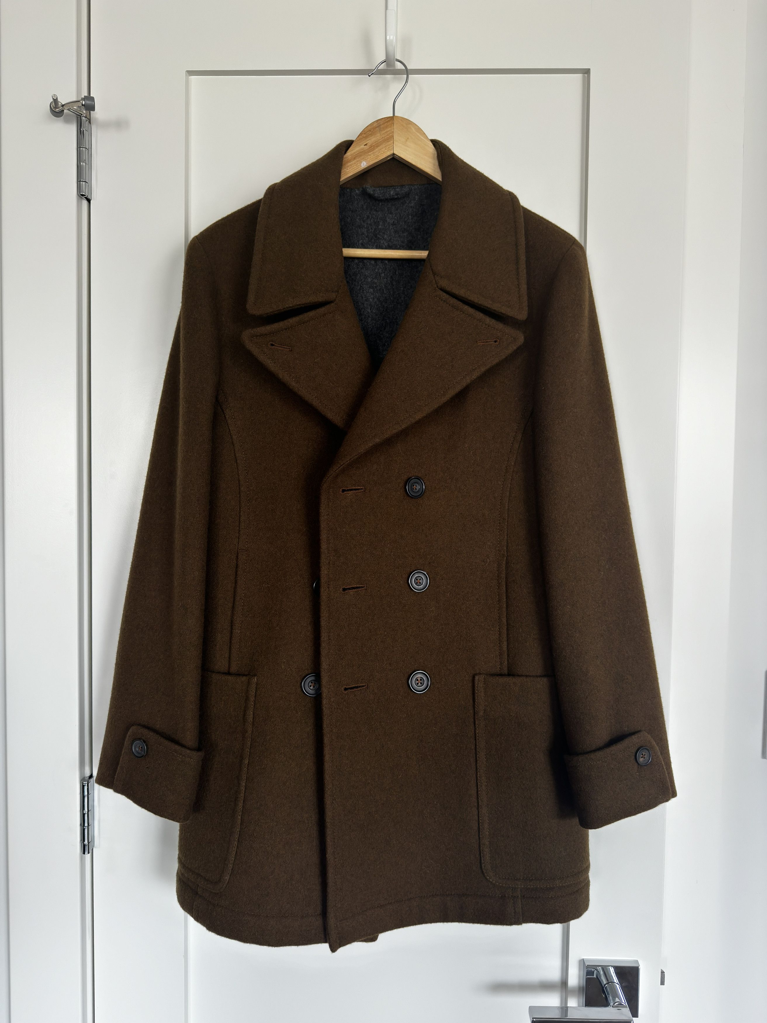 S.E.H. Kelly SEH Kelly Tobacco Melton Wool Peacoat