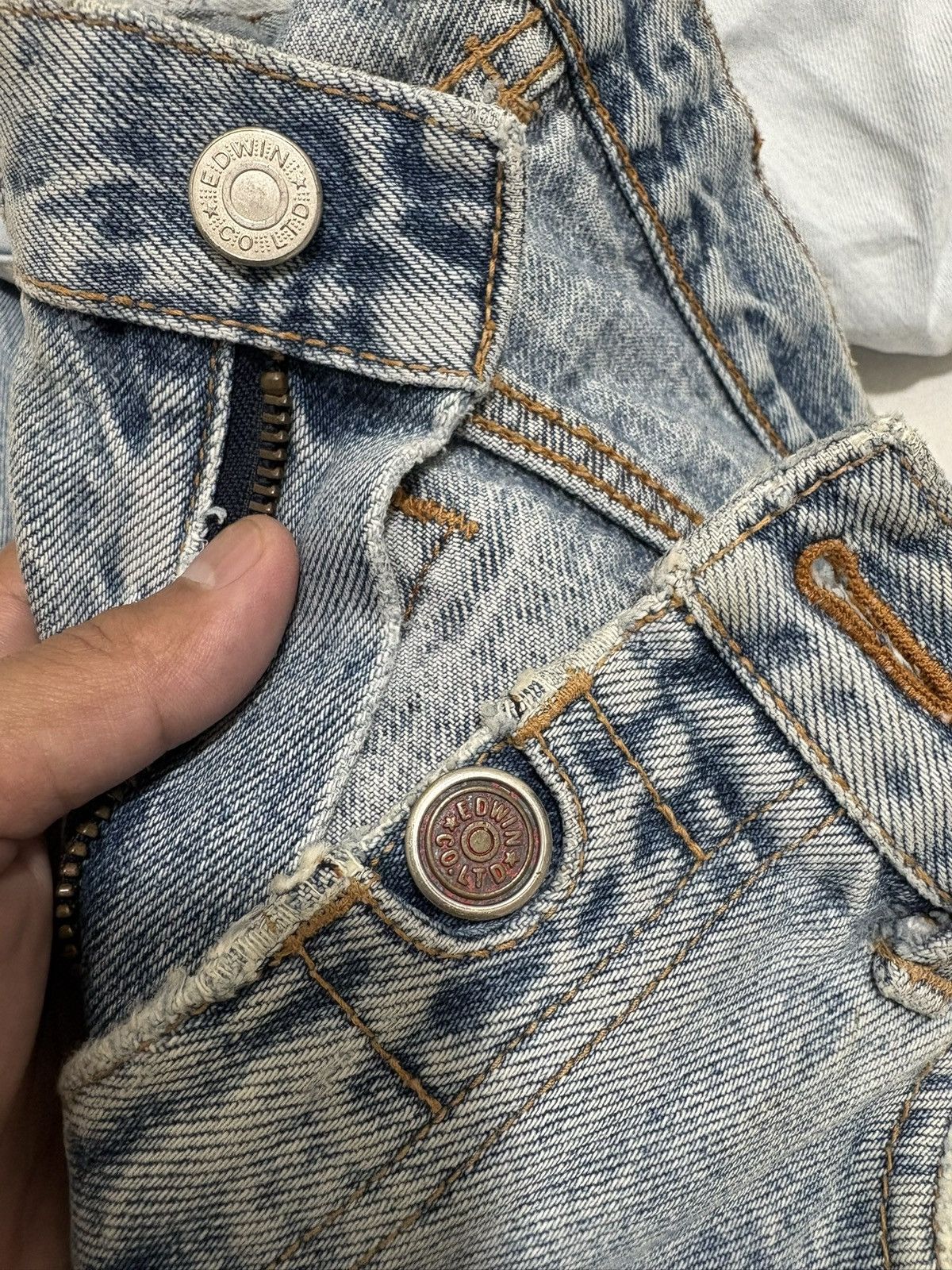 Edwin Rare Vintage Edwin jeans double button Size US 28 / EU 44 - 10 Thumbnail