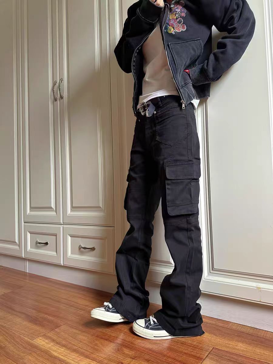 Japanese Brand × Vintage Straight Micro Flare Workwear Loose Casual Pants Size US 30 / EU 46 - 5 Thumbnail