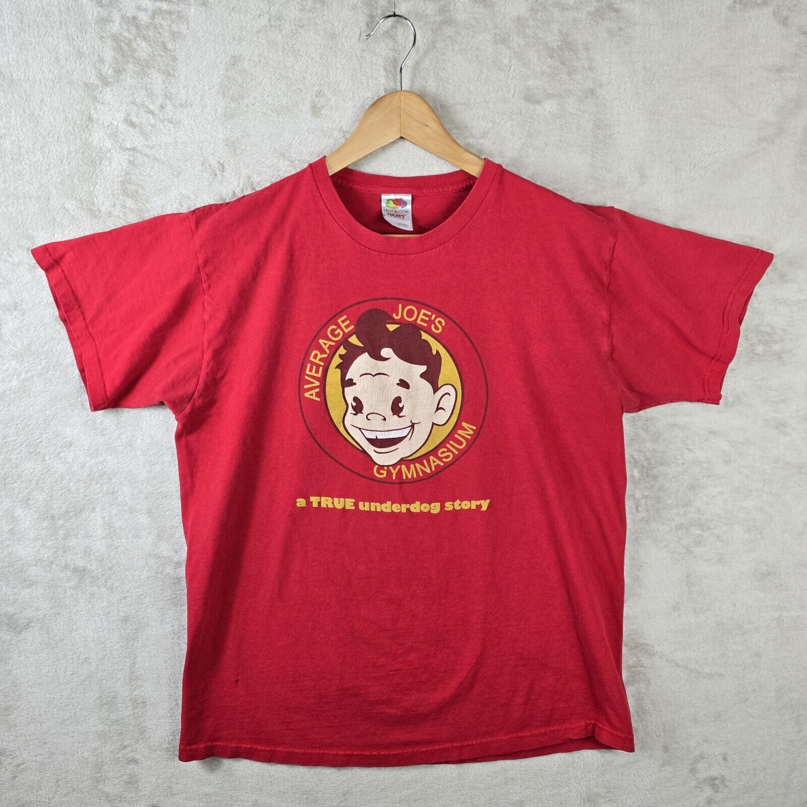 Fruit Of The Loom Vintage Dodgeball Average Joe's Gym Movie Promo Shirt Large Size US L / EU 52-54 / 3 - 2 Thumbnail