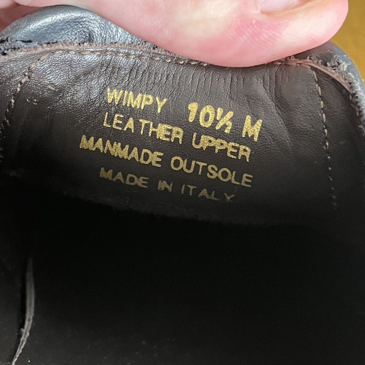 Bruno Magli Bruno Magli Wimpy Handmade Italian Leather Sneakers Black Size US 10.5 / EU 43-44 - 9 Thumbnail
