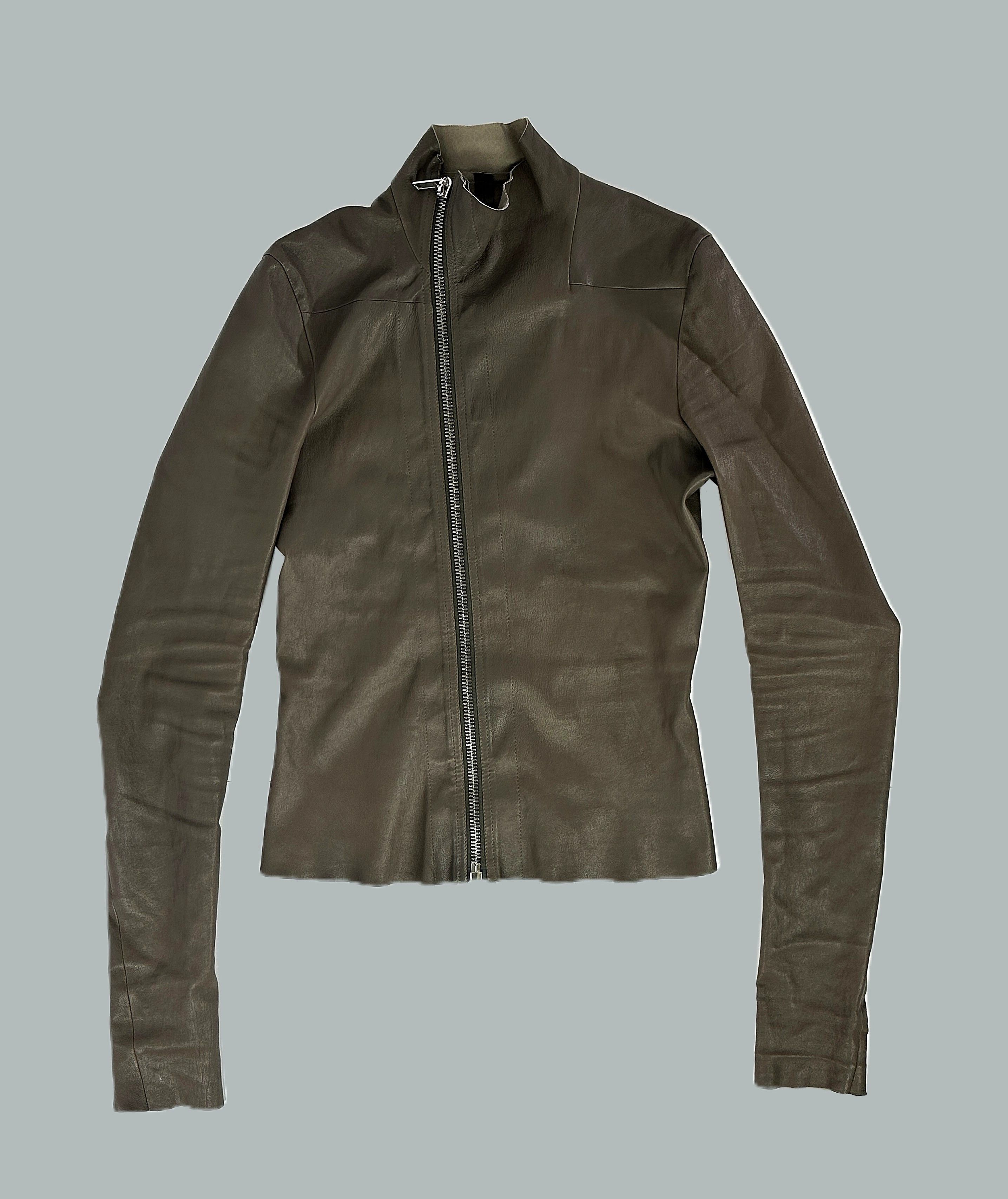 Rick Owens Rick Owens Safari Leather Jacket | Grailed