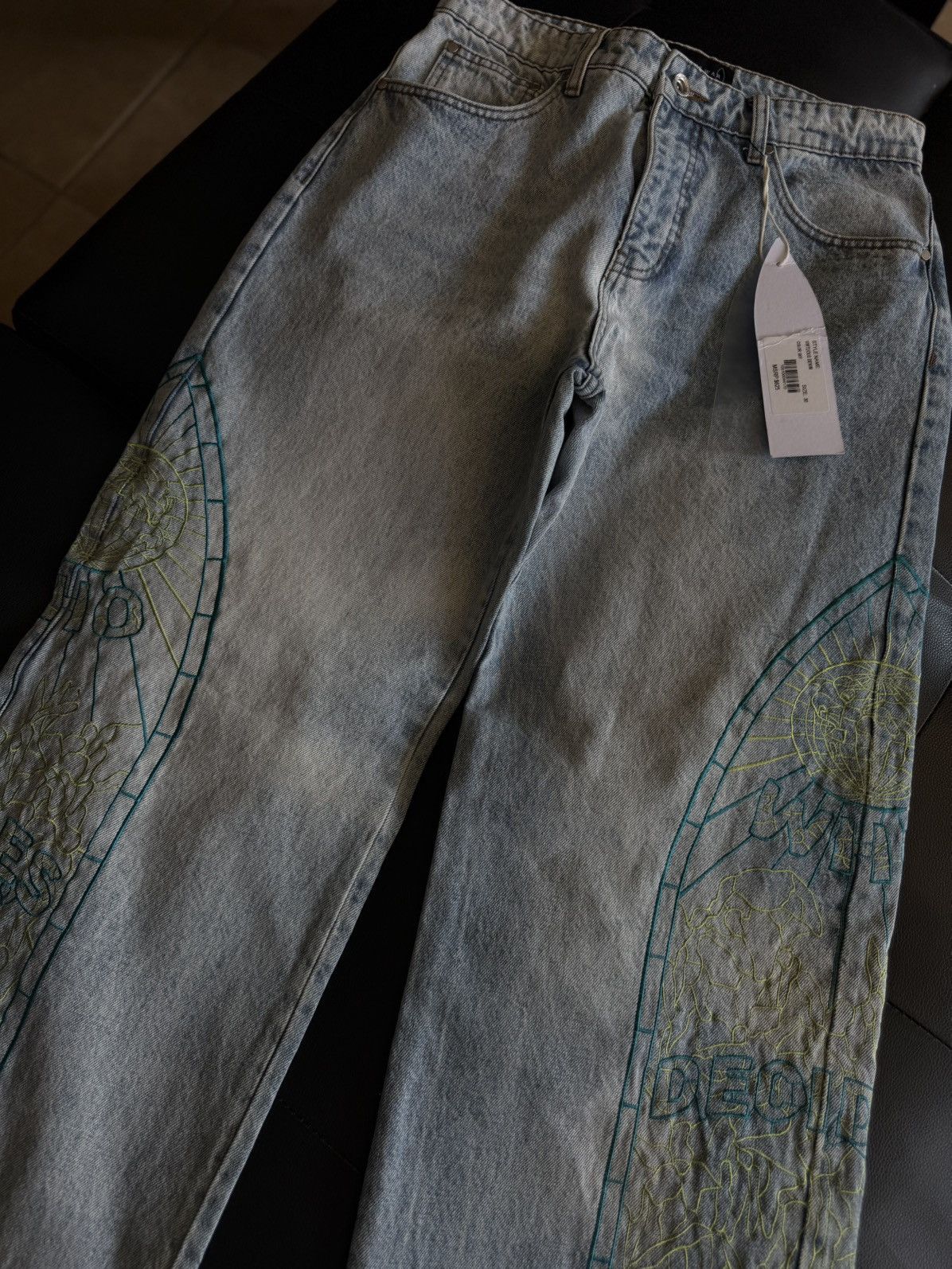 Who Decides War Who Decides War Virtuous Wide Leg Denim Jeans Size 30 Size US 30 / EU 46 - 5 Thumbnail