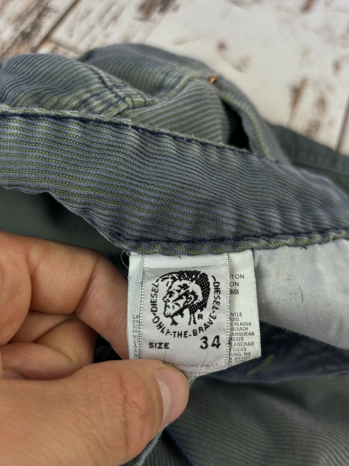 Diesel Diesel Avant Garde Vintage Corduroy Pants Size US 34 / EU 50 - 14 Thumbnail