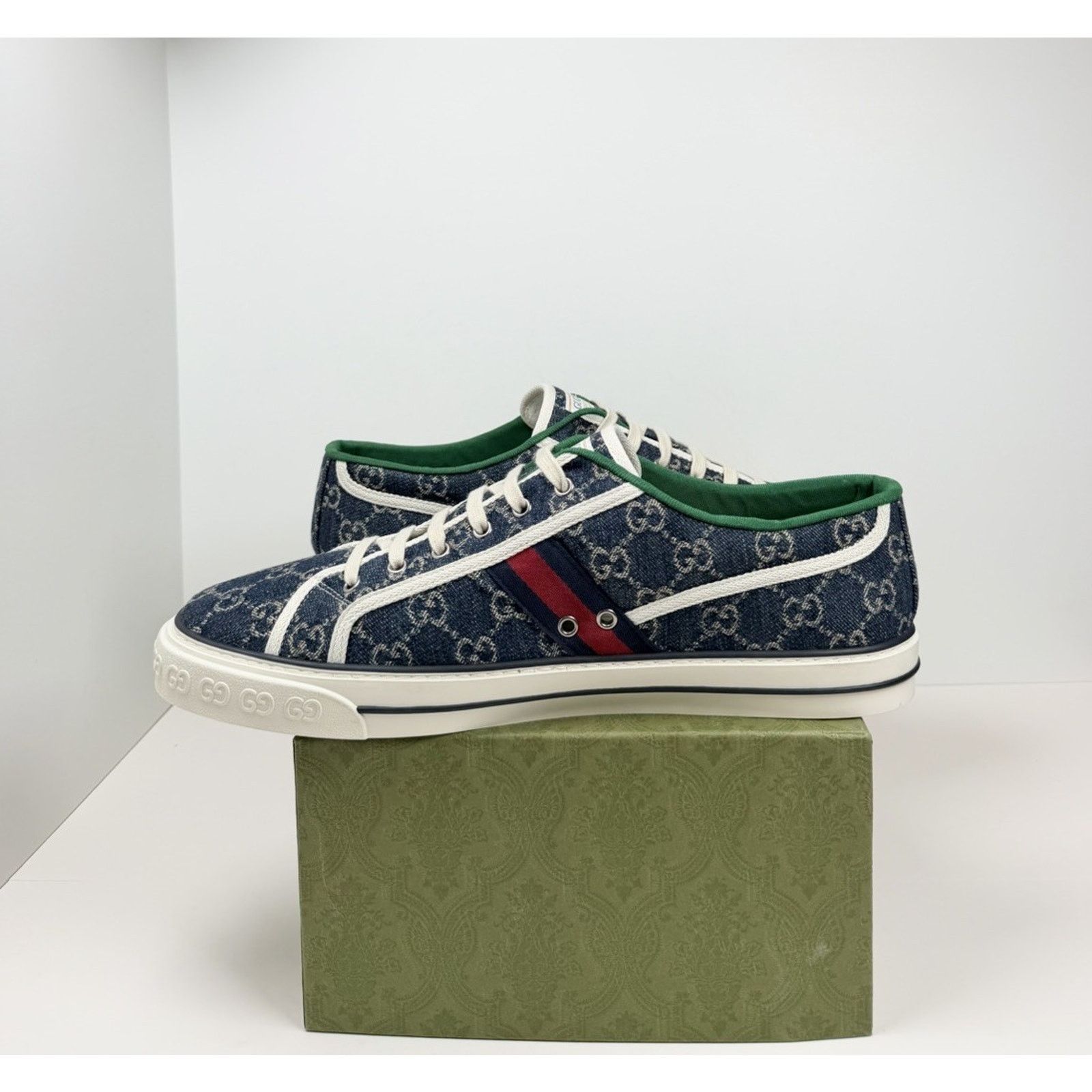 Gucci Size 16G/16.5US - Gucci Tennis 1977 Blue NEW! Size US 15 / EU 48 - 7 Thumbnail