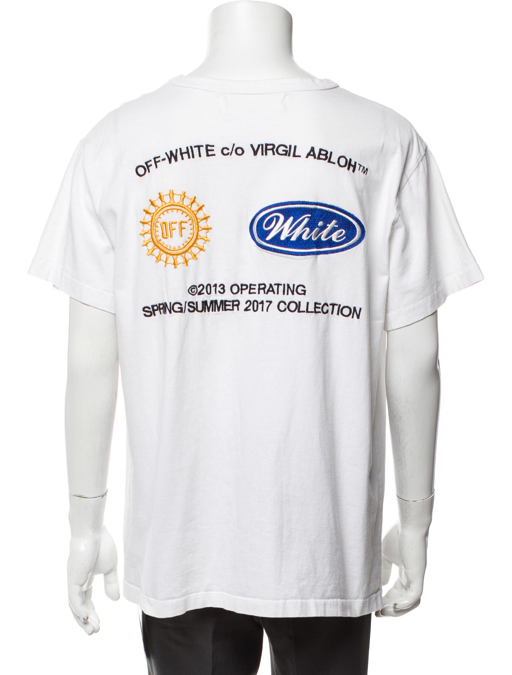 Off-White Off-White c/o Virgil Abloh 2017 Ford Work T-Shirt Size US L / EU 52-54 / 3 - 2 Thumbnail