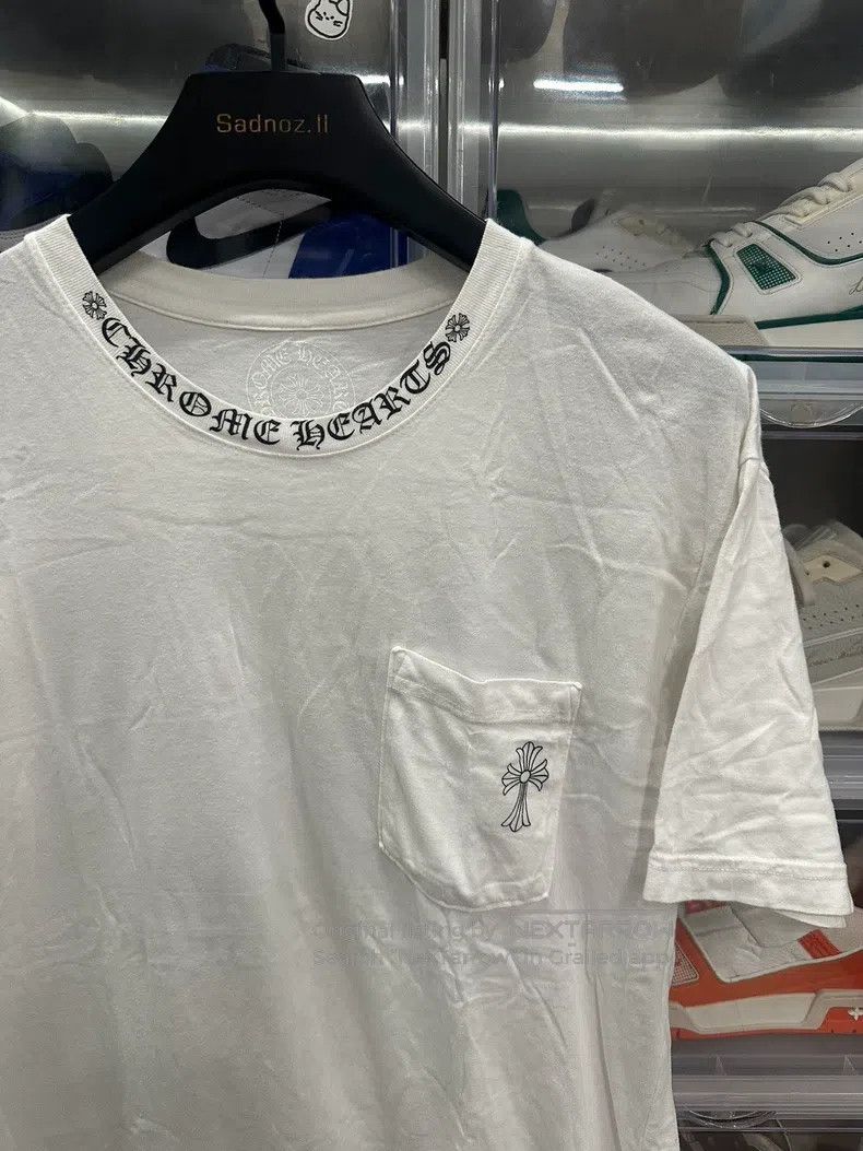 Chrome Hearts CHROME HEARTS Size L Sanskrit neckline back cross short sle Size US L / EU 52-54 / 3 - 2 Thumbnail