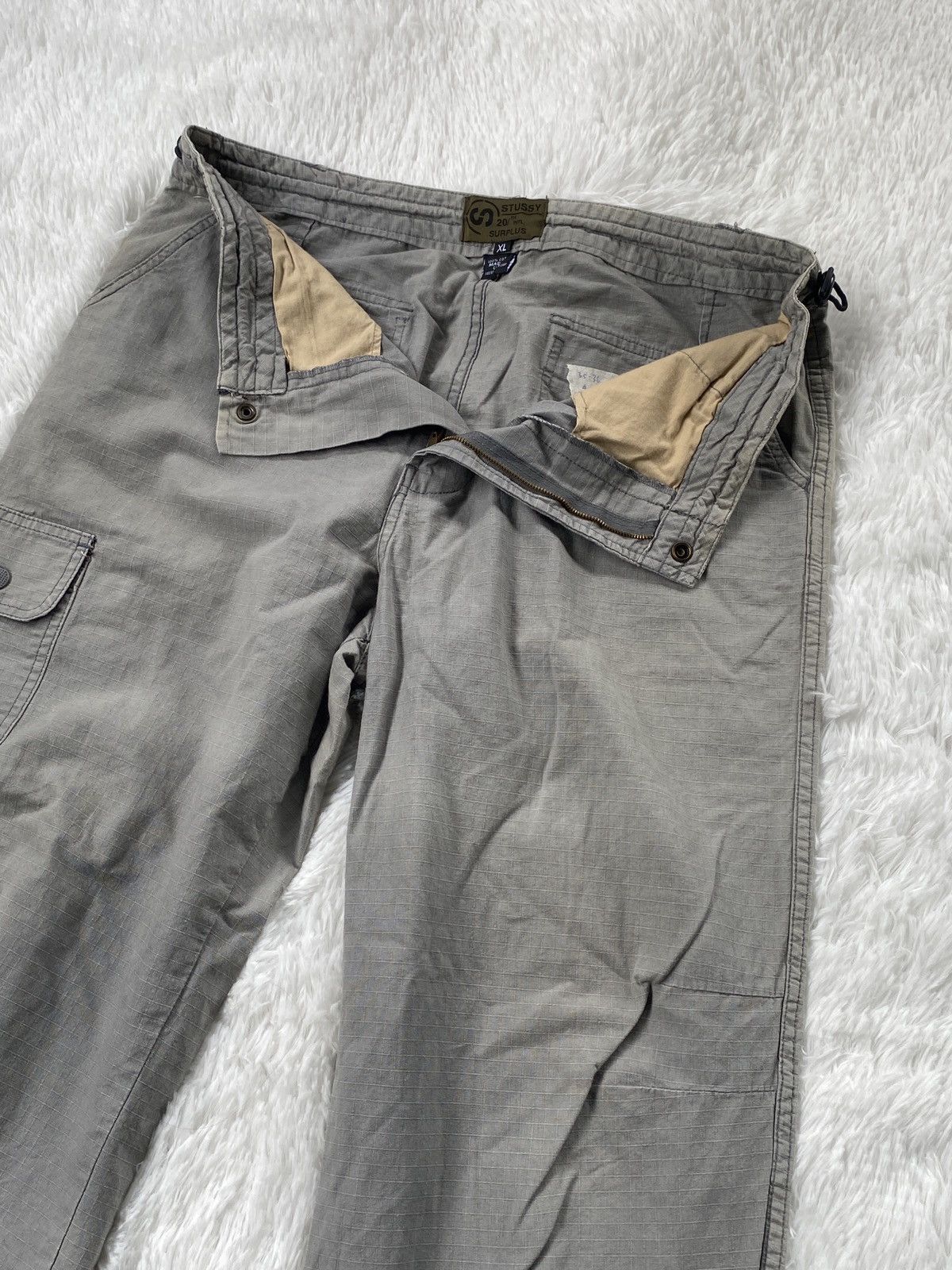 Stussy 🔥OFFER NOW🔥 Vintage Stussy Surplus Cargo Pant Size US 34 / EU 50 - 4 Thumbnail