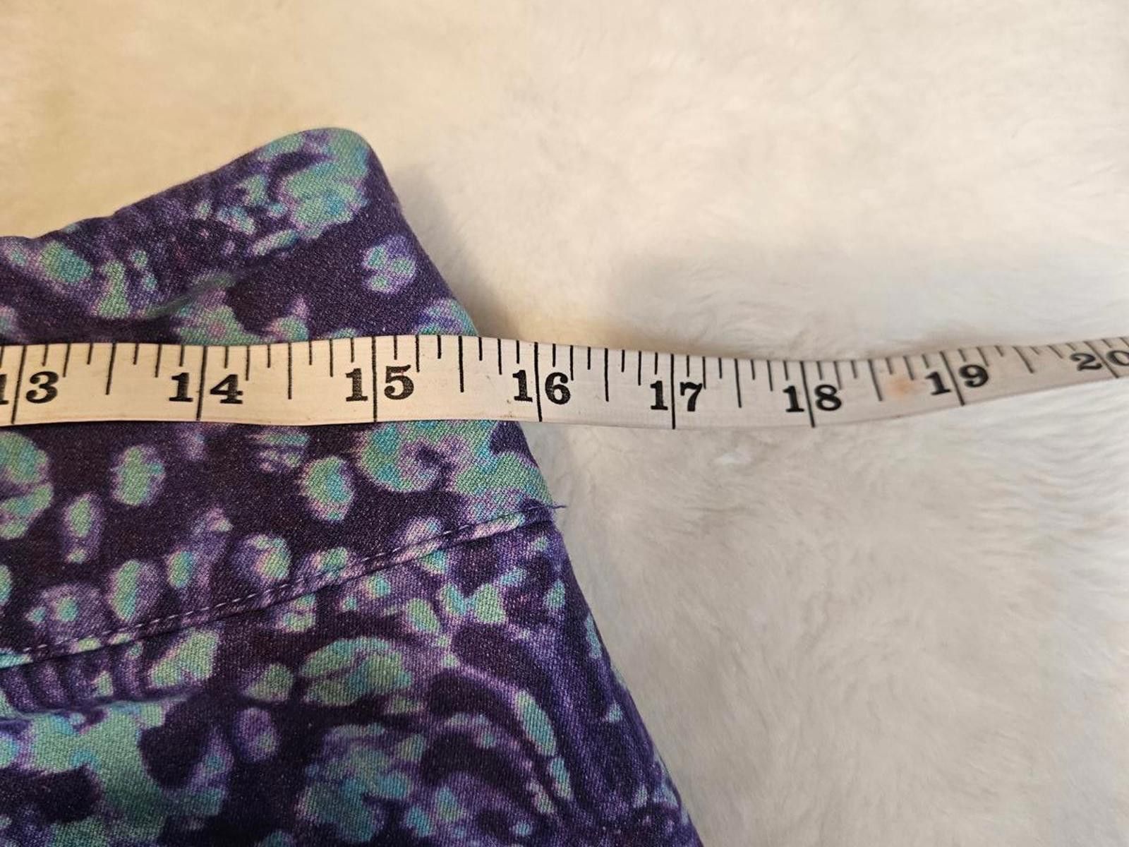 Designer Soft Surroundings Floral Print Bermuda Shorts Size 32" / US 10 / IT 46 - 5 Thumbnail