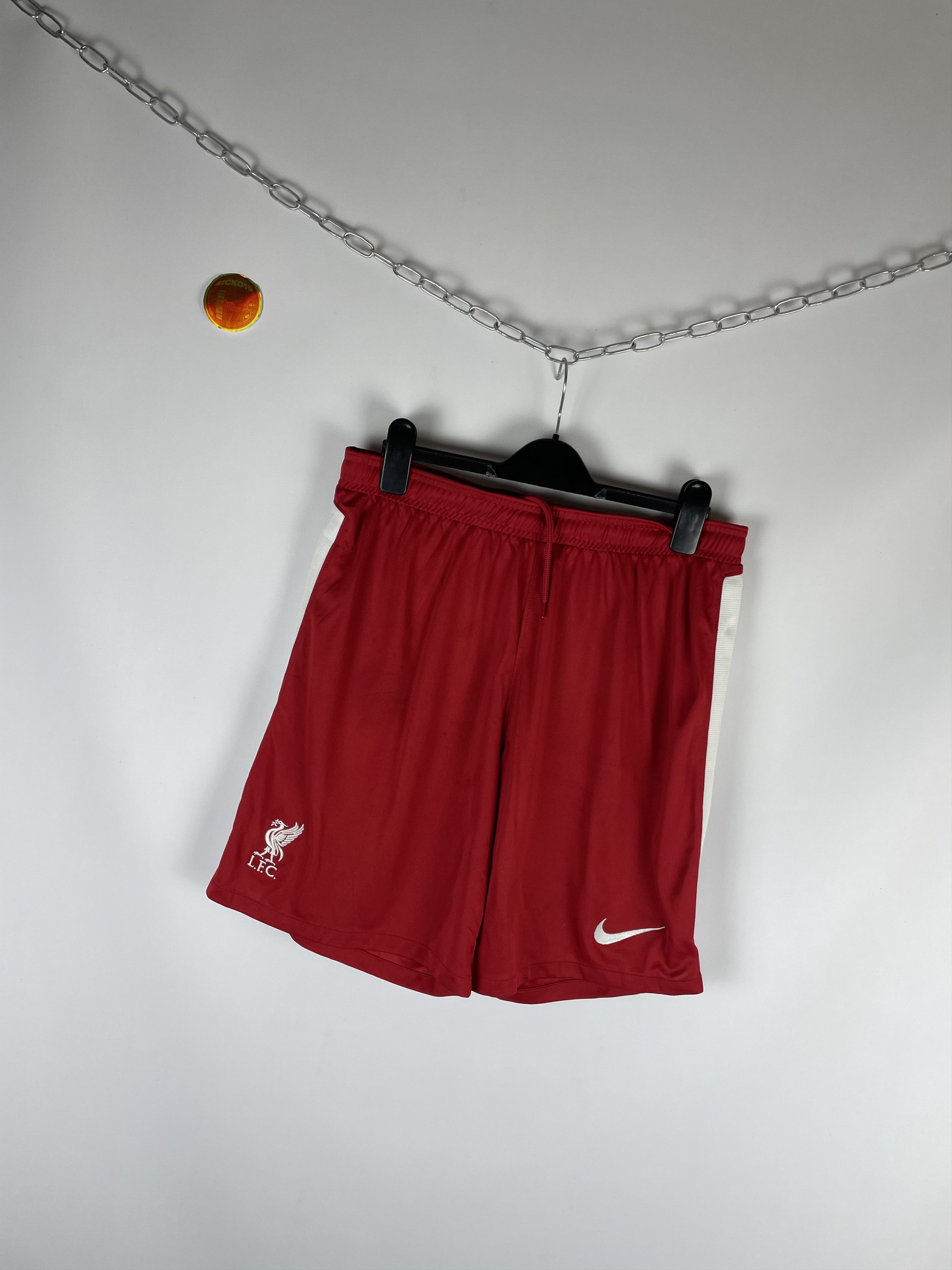 Nike Vintage Nike Liverpool Shorts Soccer Footbal Size US 36 / EU 52 - 2 Thumbnail