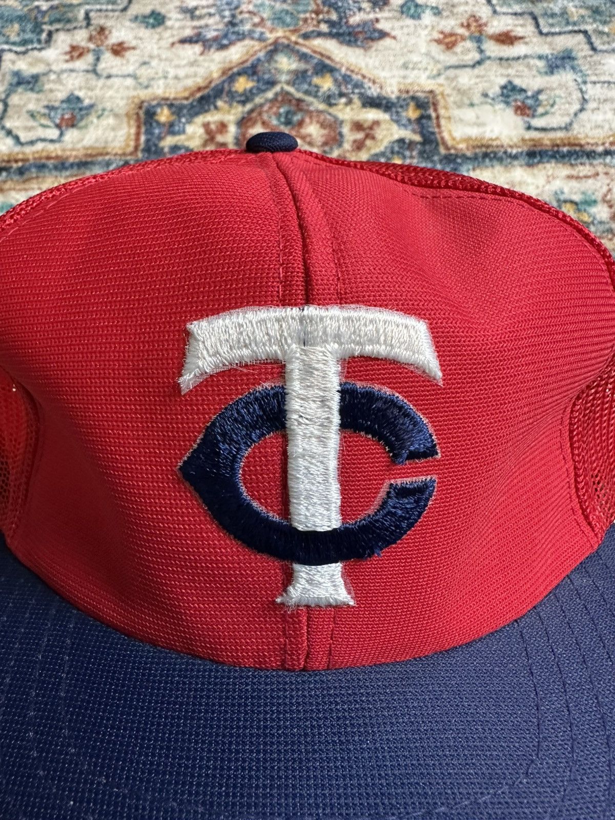 MLB × Vintage Vintage 1980s MLB Minnesota Twins SnapBack Hat Size ONE SIZE - 6 Thumbnail
