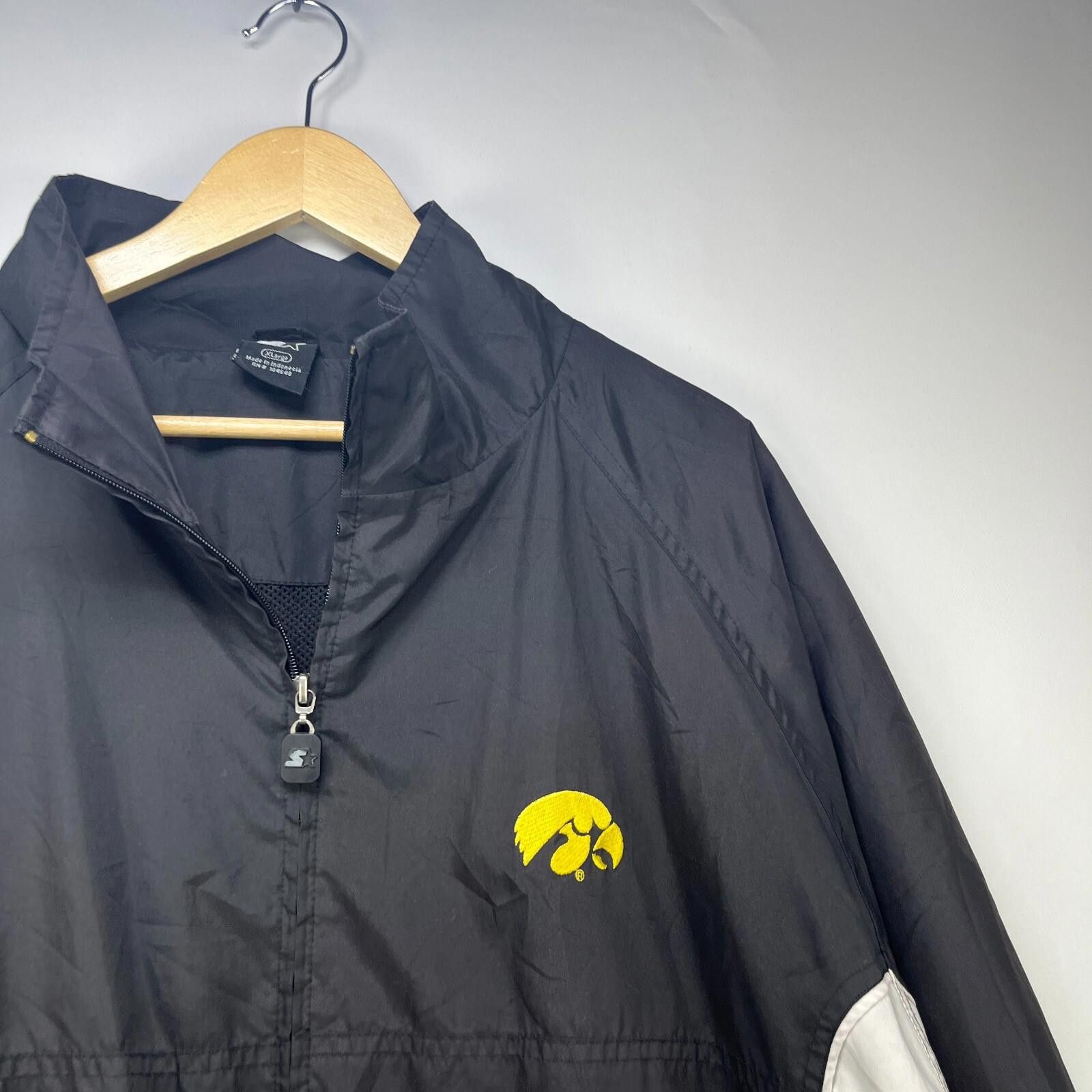 Starter Vintage Starter Iowa Hawkeyes University Jacket XL Size ONE SIZE - 12 Thumbnail