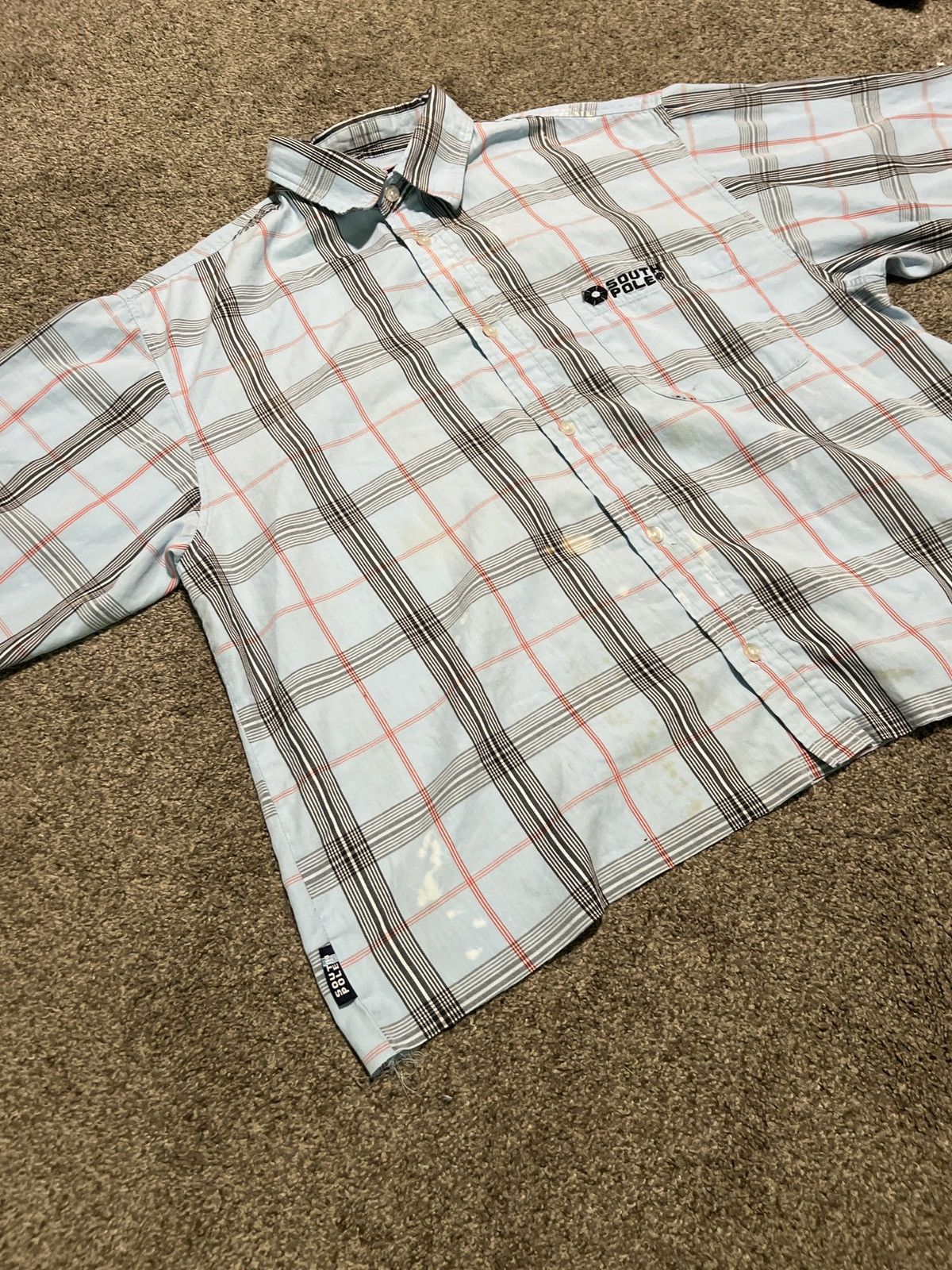 Southpole × Vintage Vintage Boxy SouthPole Button Up Shirt Size L Size US L / EU 52-54 / 3 - 5 Thumbnail