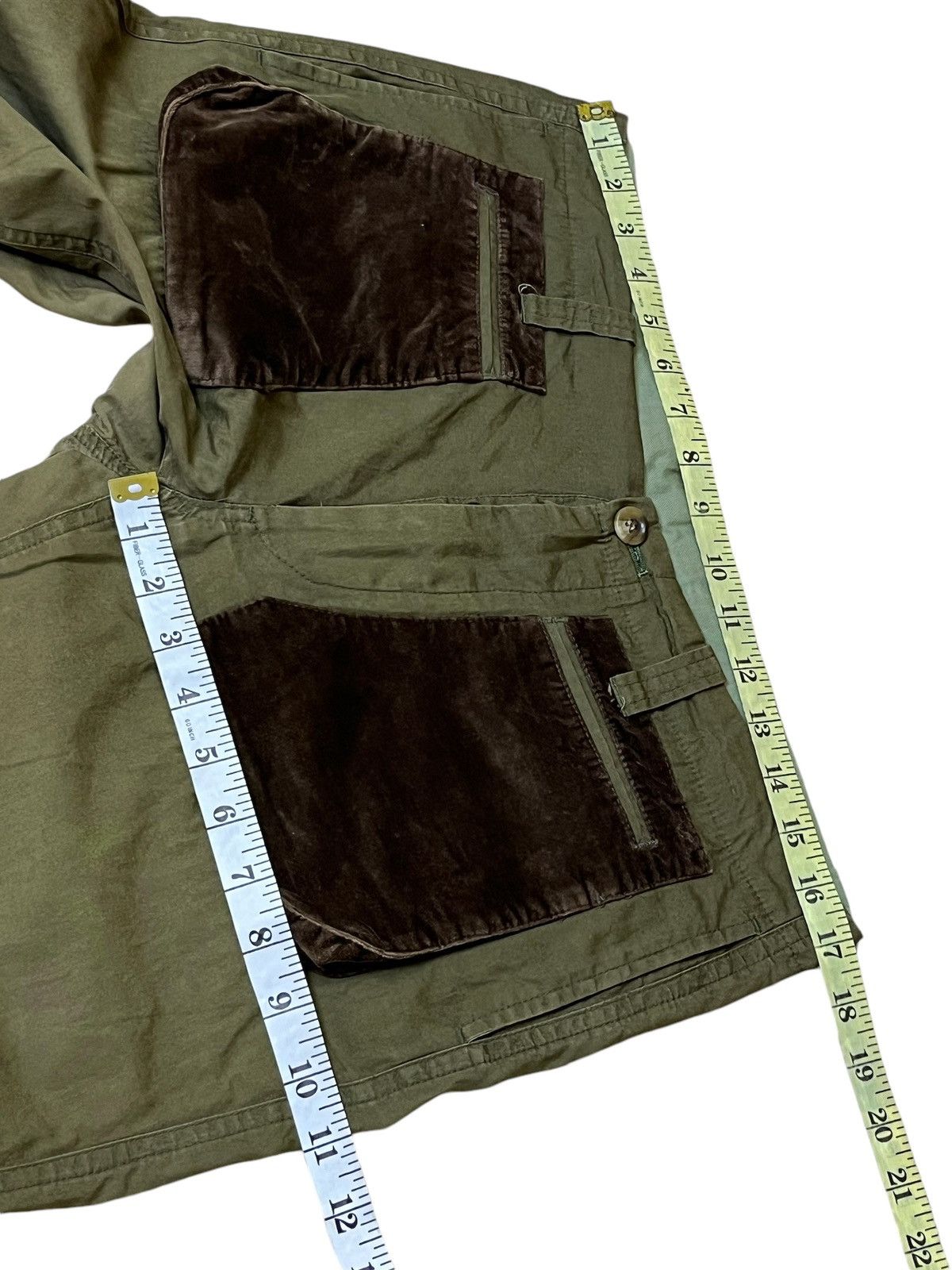 Japanese Brand SICK🔥JAPANESE BRAND WOOD DOWN MULTIPOCKET BONDAGE PANTS Size US 34 / EU 50 - 14 Thumbnail