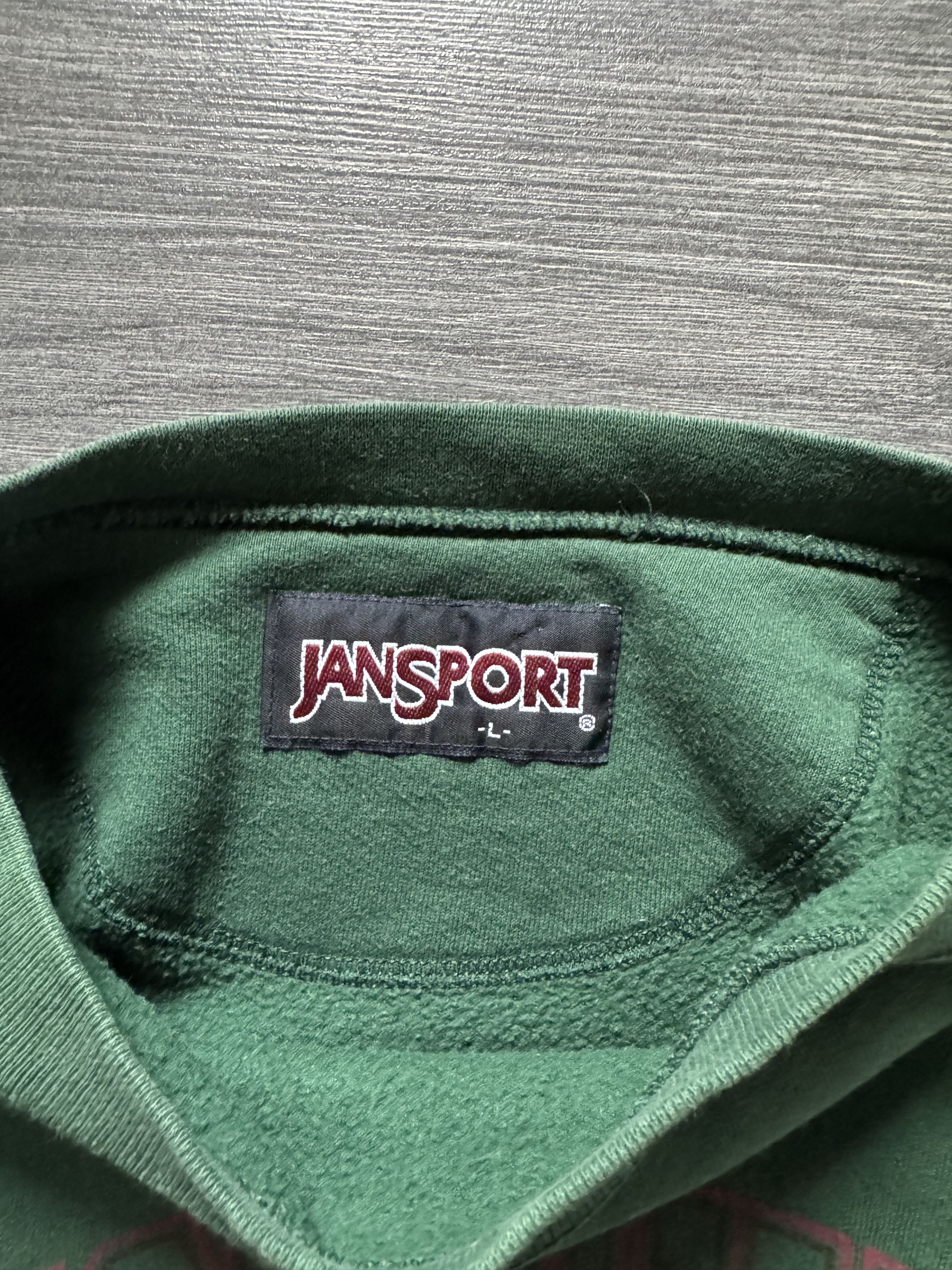 Jansport Vintage 90s Jansport College Baggy Sweatshirt Heavyweight Size US L / EU 52-54 / 3 - 7 Thumbnail