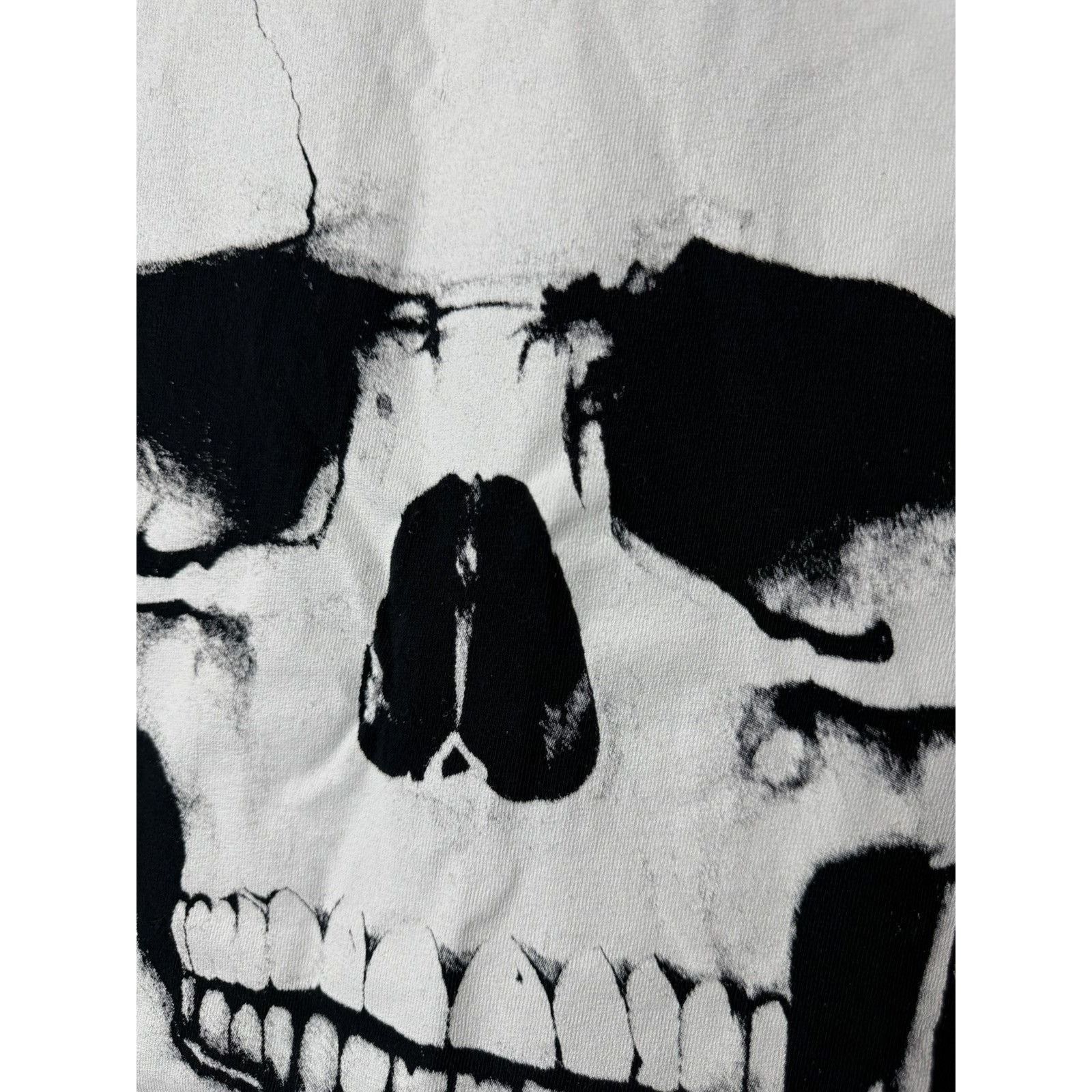Vintage Vintage Skull Bones T Shirt Travis Scott Style Size US M / EU 48-50 / 2 - 3 Thumbnail