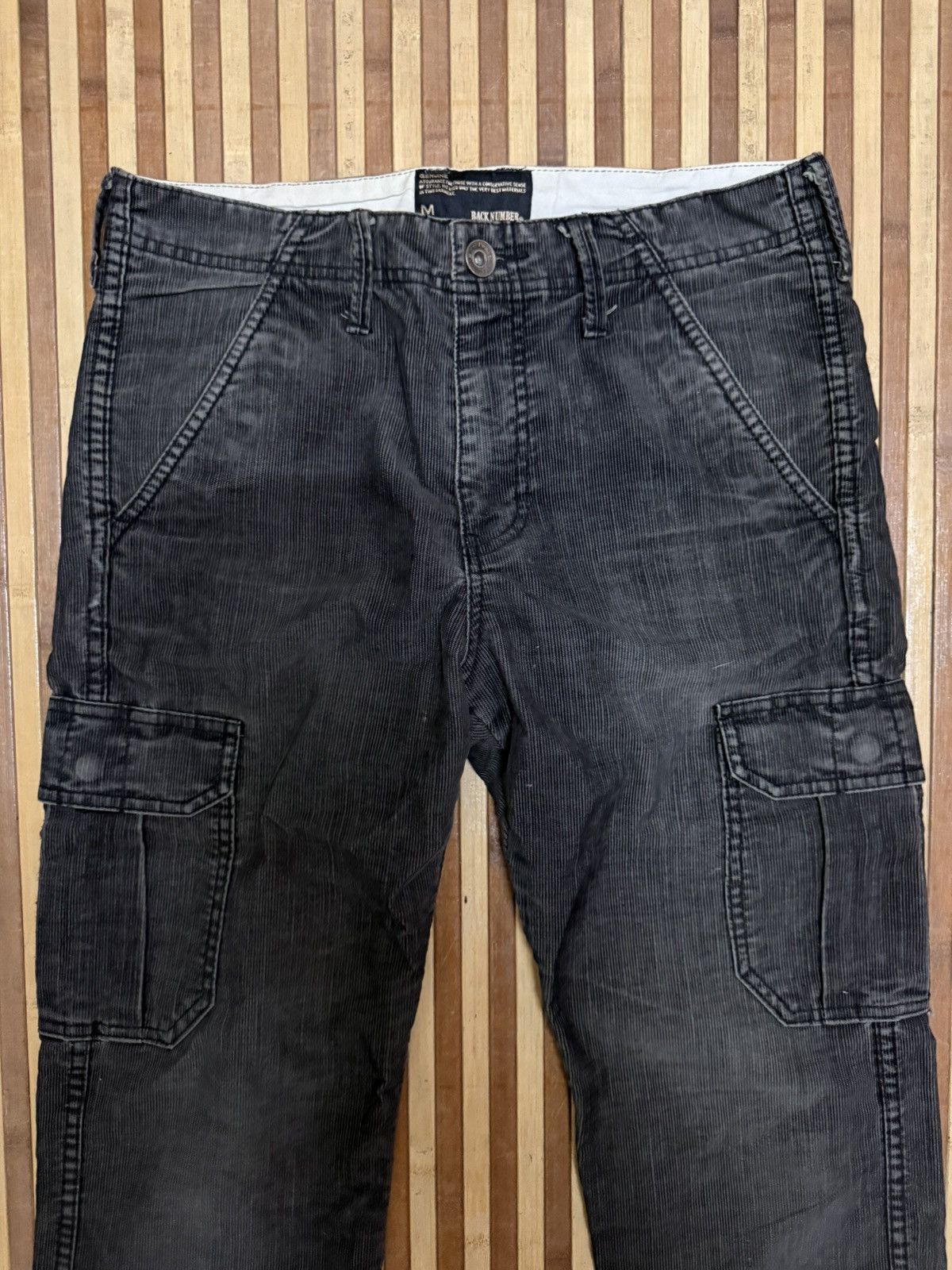 Japanese Brand Back Number Cargo Pants Multipocket / Streetwear / W31X29 Size US 31 - 2 Thumbnail