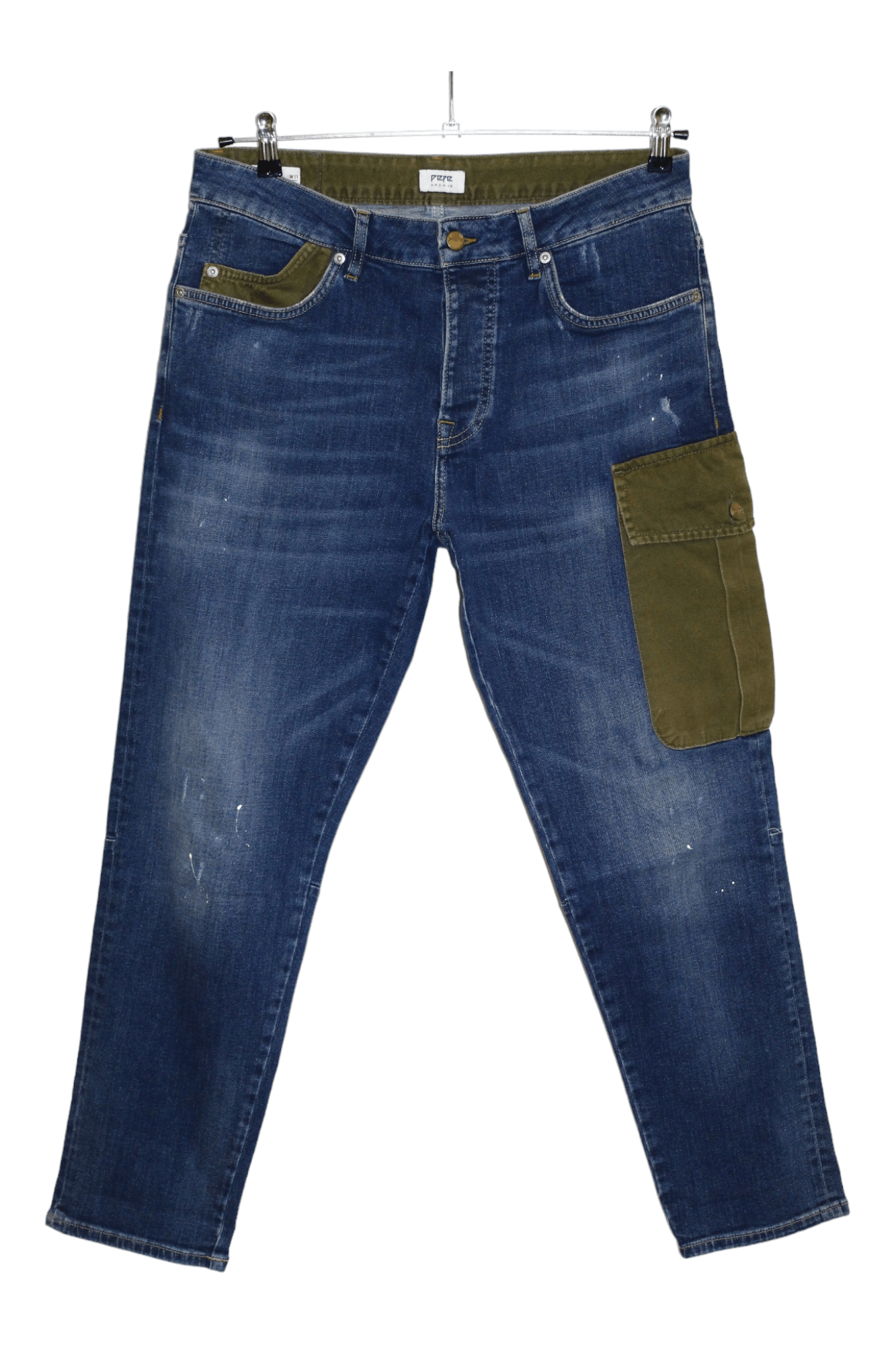 Japanese Brand Y2K🔥PEPE Archive Jarrod Utility Faded Denim Baggy Pants Size US 32 / EU 48 - 12 Thumbnail