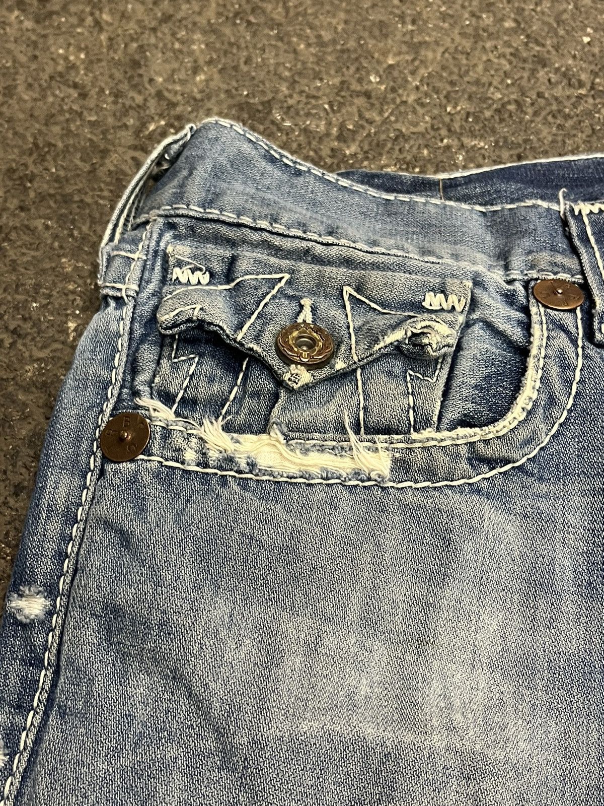 True Religion True religion baggy fit denim skater hype rare chief keef Size US 36 / EU 52 - 9 Thumbnail