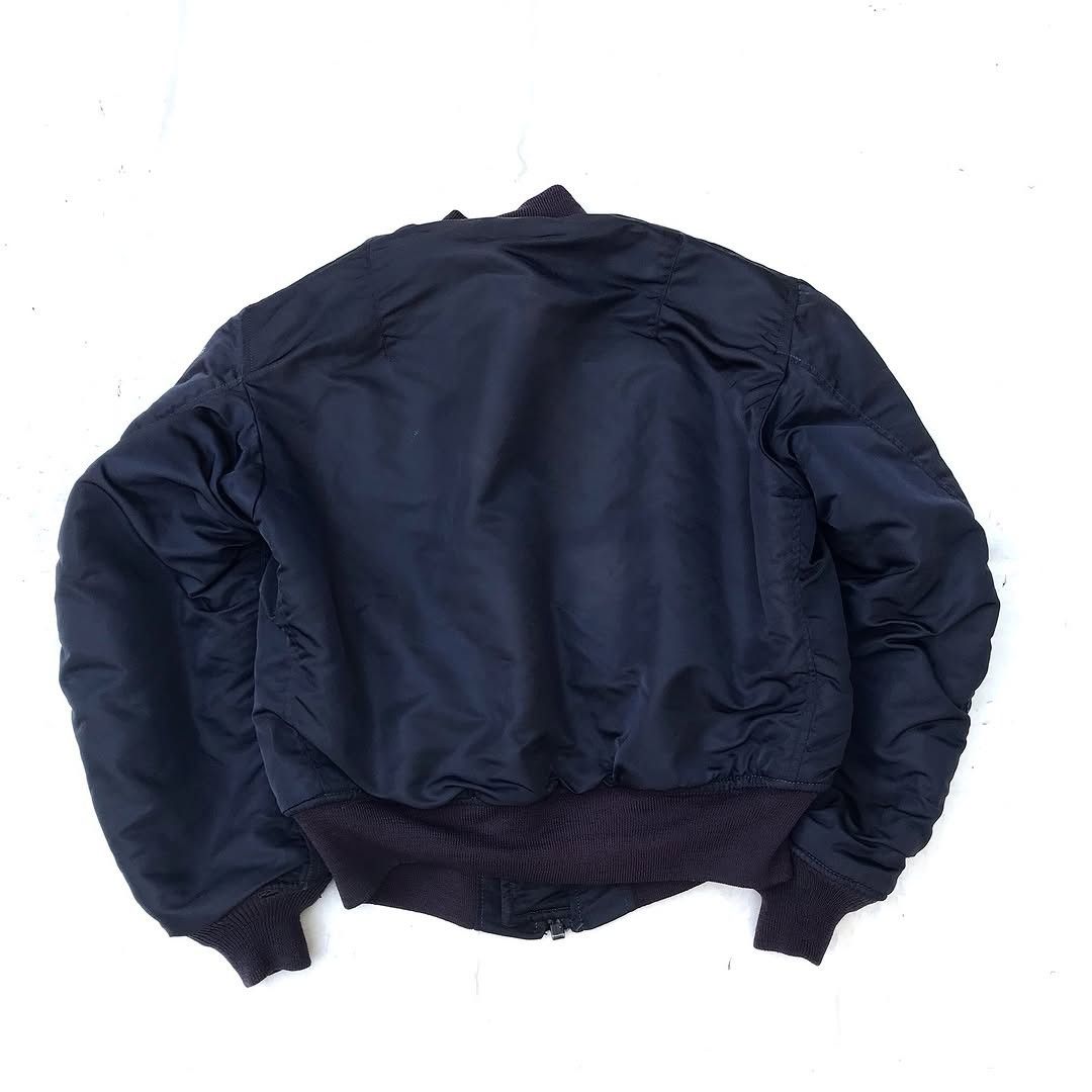 Alpha Industries Vintage Alpha Industries B-15C Flight Jacket Navy 50s Mod Size US M / EU 48-50 / 2 - 20 Thumbnail