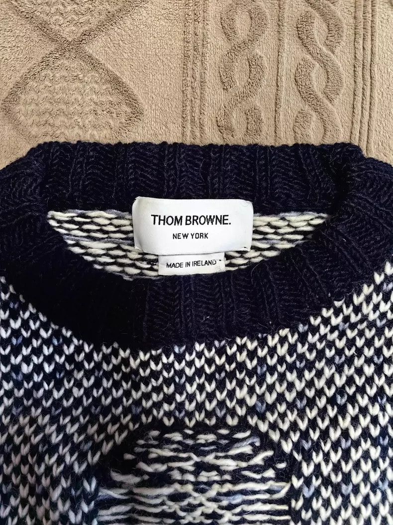 Thom Browne Thom browne Knitted sweater 2504-Nextarrow Size US M / EU 48-50 / 2 - 2 Thumbnail