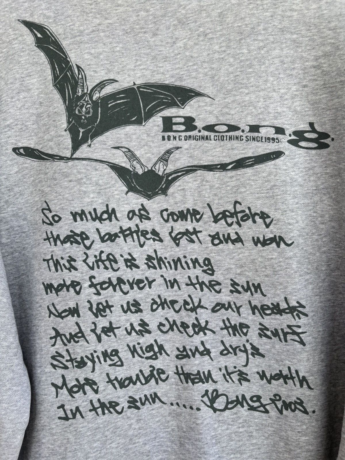 Japanese Brand × Think Skateboards Bong Side Pockets Sweatshirt Size US M / EU 48-50 / 2 - 6 Thumbnail