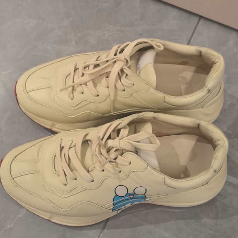 Gucci Gucci x Doraemon Rhyton Sneakers for Men - Size US 7.5 / EU 40-41 - 1 Thumbnail