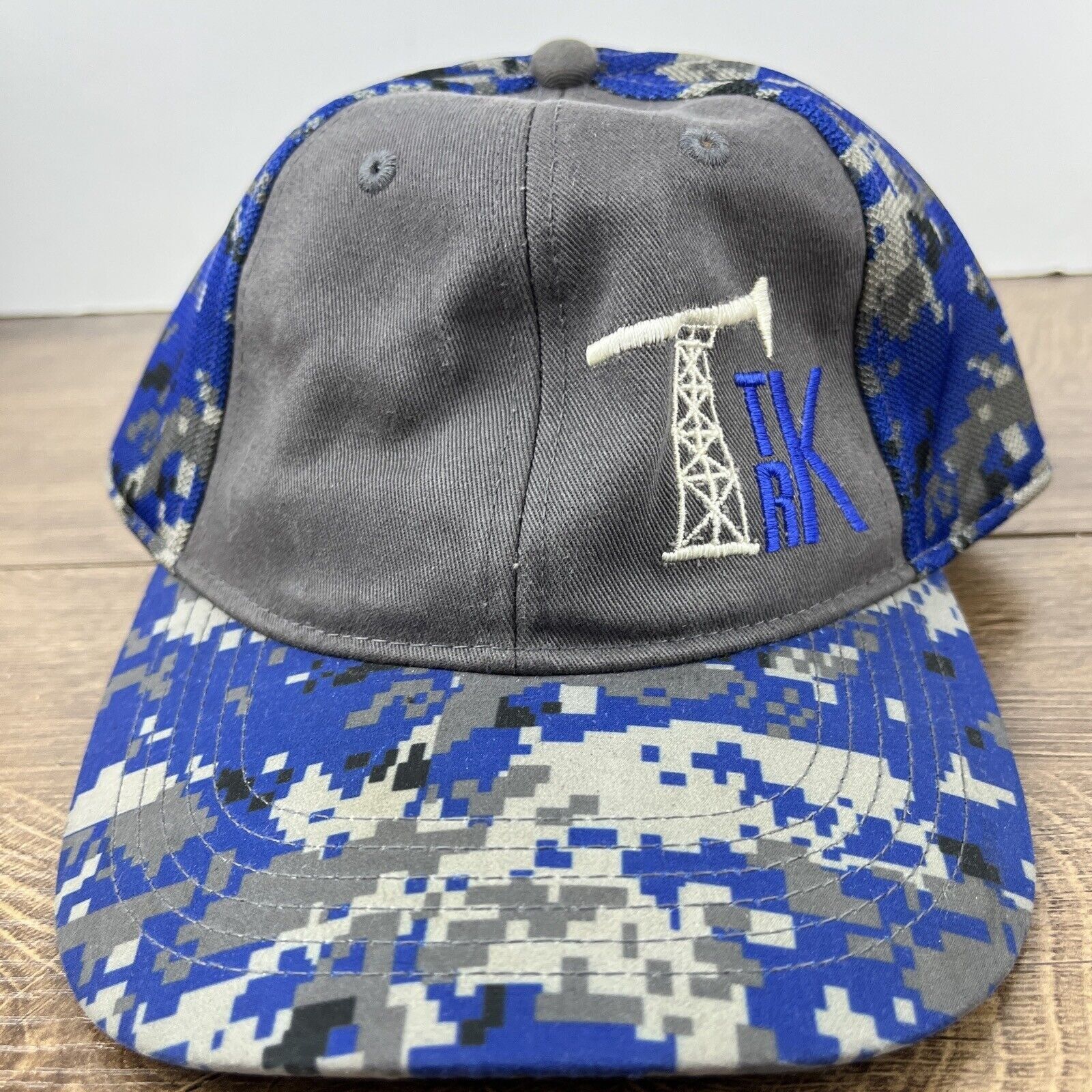 Other TRK Hat TRK Hat Gray Hat Adjustable Gray Adult Size Hat Size ONE SIZE - 6 Thumbnail