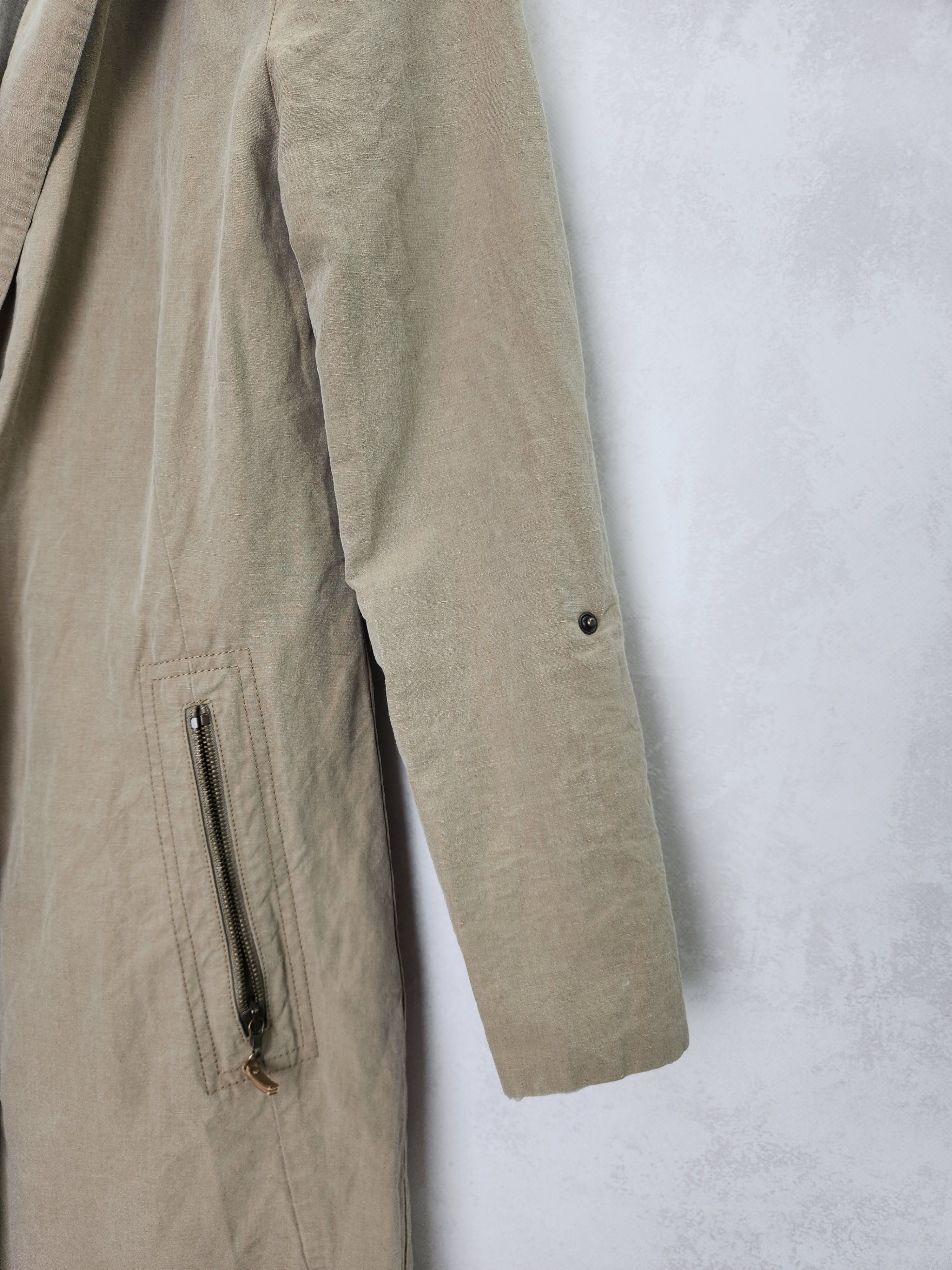 Brunello Cucinelli Brunello cucinelli cotton beige jacket button ups size L Size L / US 10 / IT 46 - 4 Thumbnail
