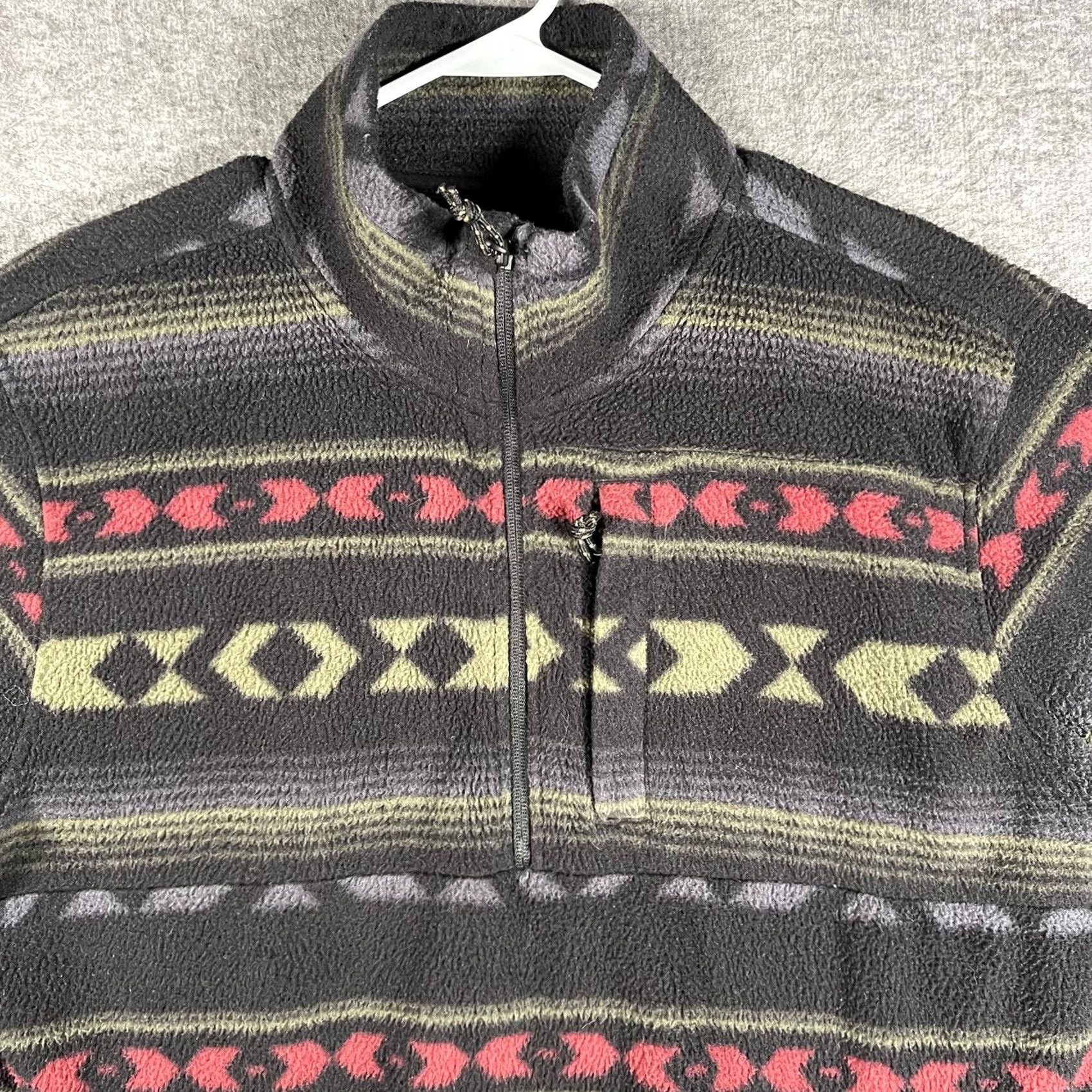 Billabong Billabong Pullover Mens L Gray Fleece 1/4 Zip Geometric Sport Adventure Division Menswear Size US L / EU 52-54 / 3 - 2 Thumbnail