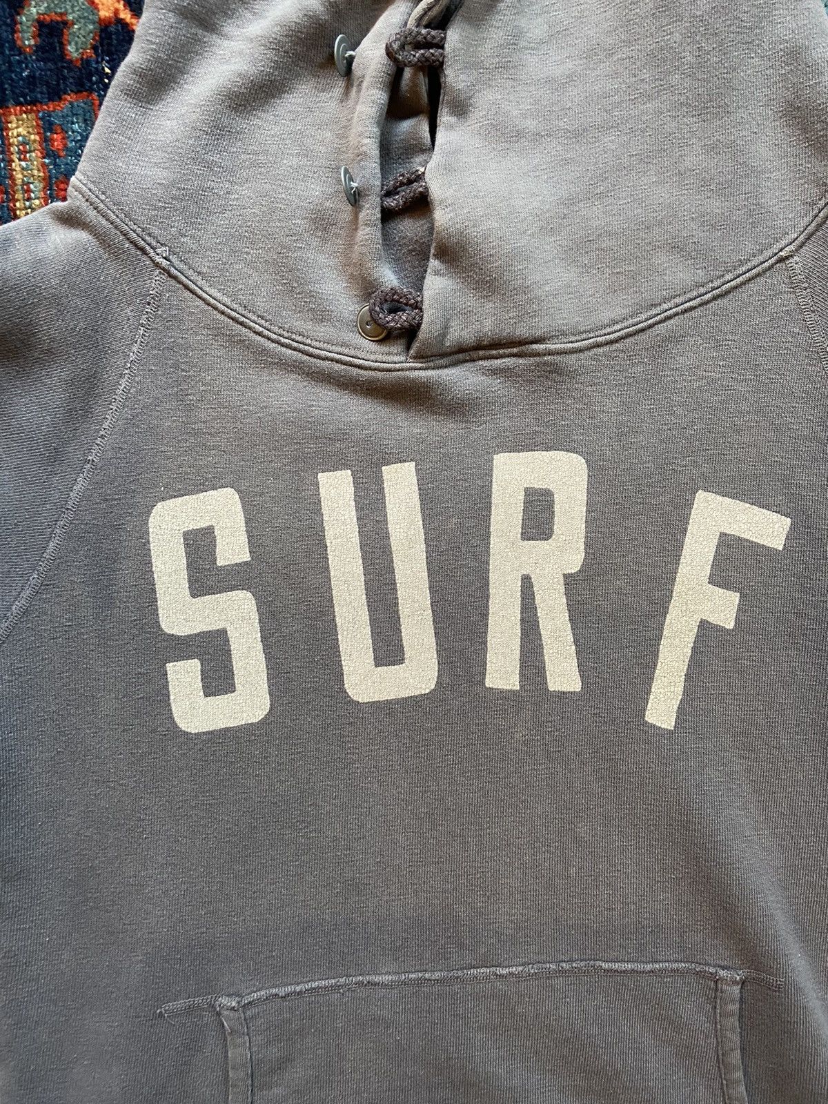 Kapital Surf Hoodie Size 3 Grey