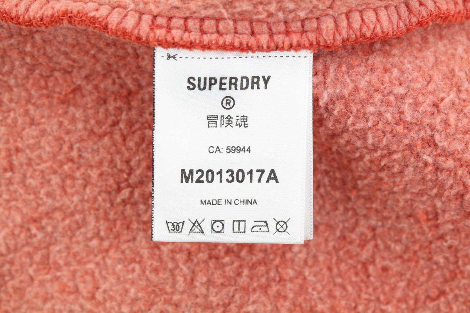 Superdry TERRAIN LOGO M Red Kangaroo Hoodie 87131 Size US M / EU 48-50 / 2 - 7 Thumbnail