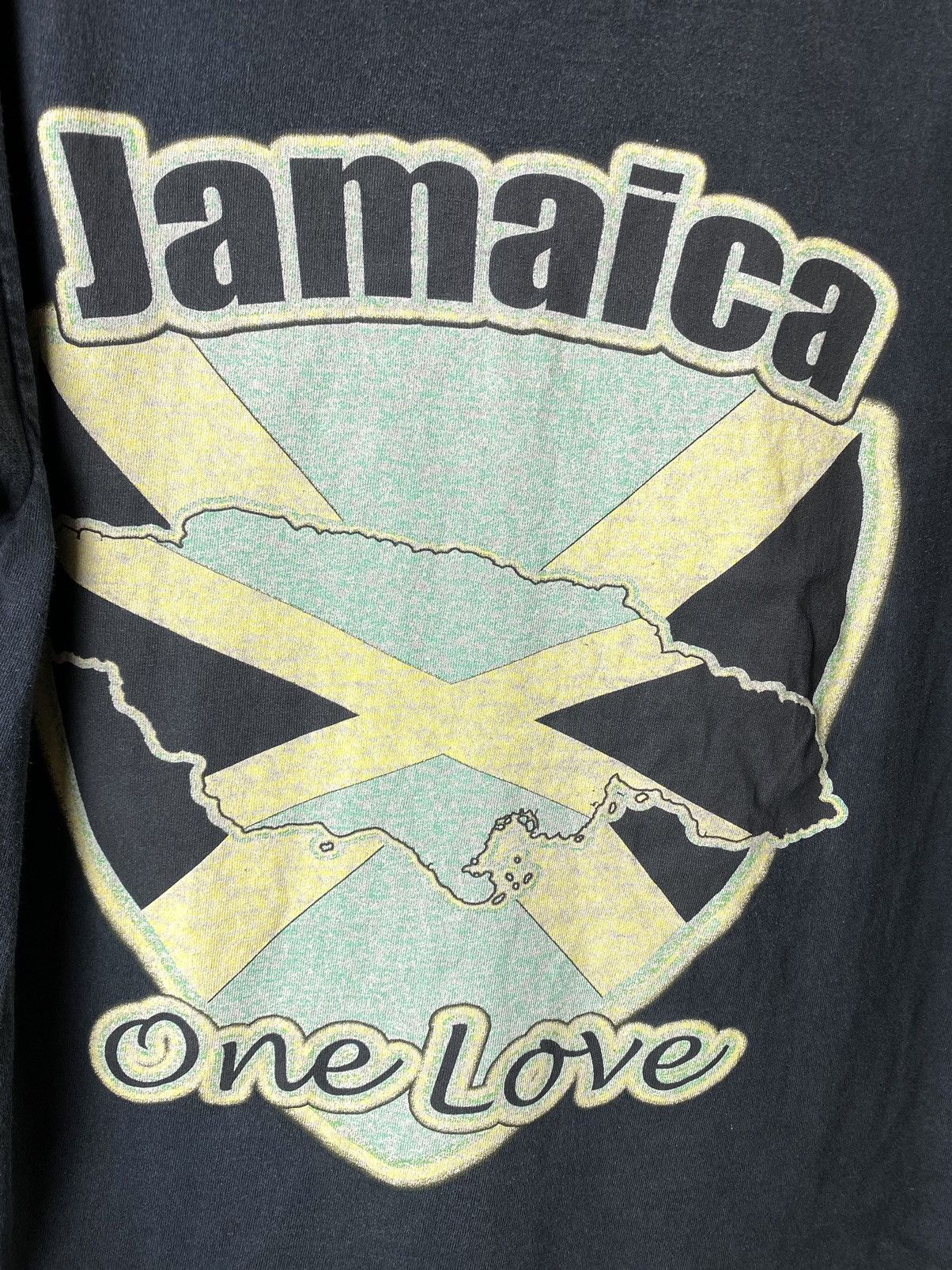 Rap Tees Vintage Jamaica Bob Marley Rasta T Shirt Smoke Weed Size US L / EU 52-54 / 3 - 2 Thumbnail