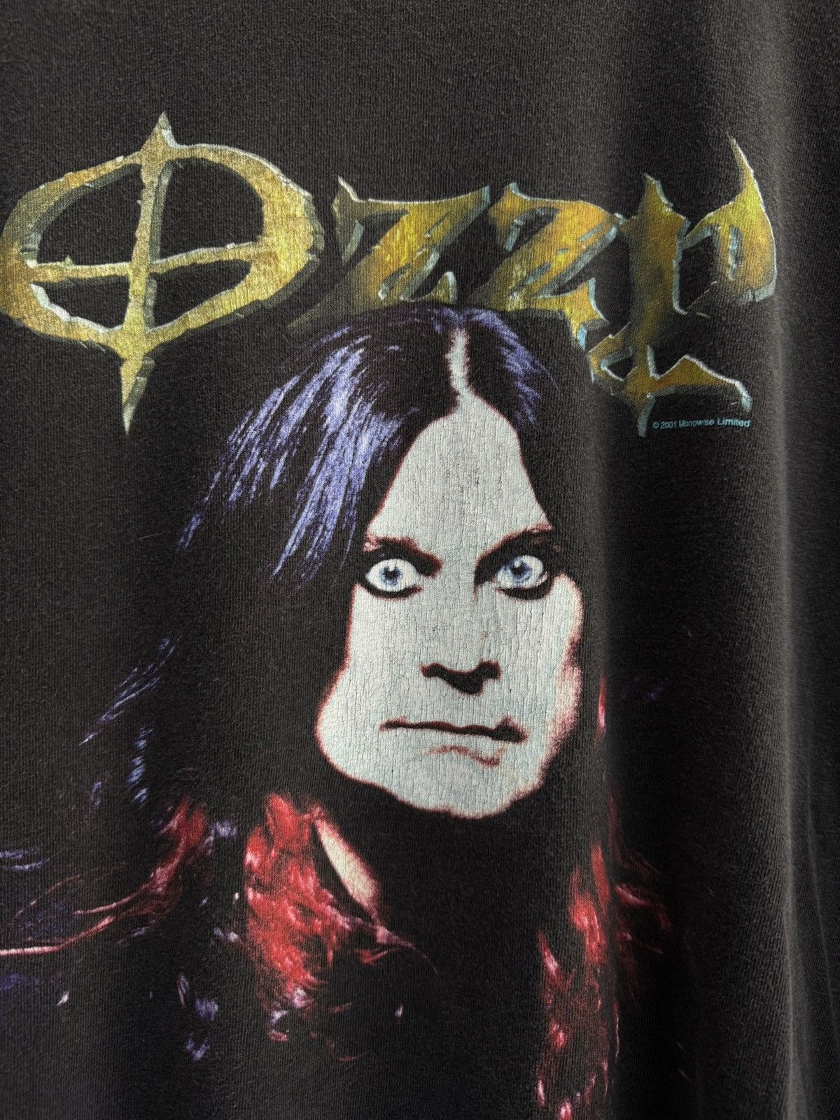 Ozzy Osbourne Vintage 2001 Ozzy Osbourne Promo Tee Size US L / EU 52-54 / 3 - 3 Thumbnail