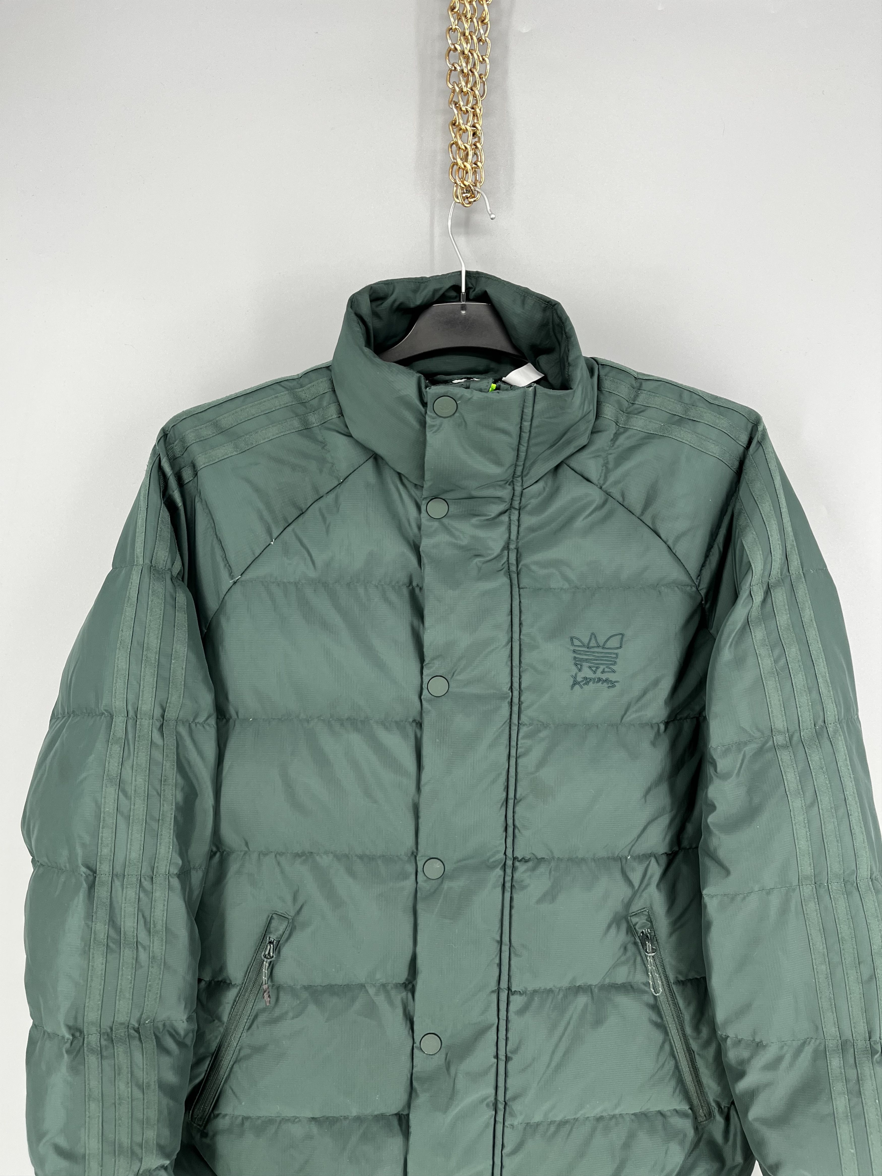 Adidas × Jeremy Scott Adidas Originals x Jeremy Scott Puffy Jacket Vintage Green Size US XS / EU 42 / 0 - 6 Thumbnail